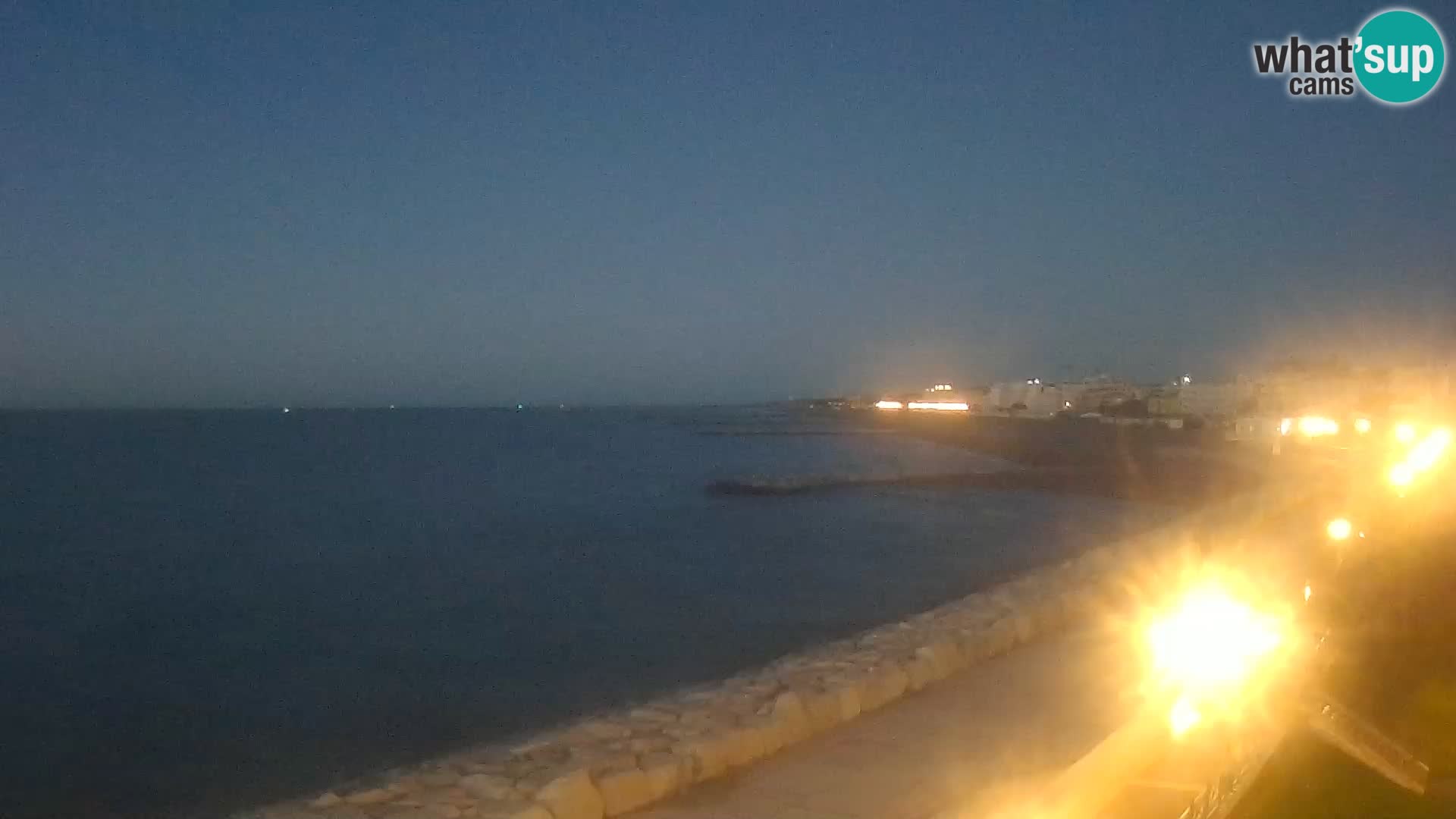 Webcam Caorle Ponente – Blick von Marinai di Caorle