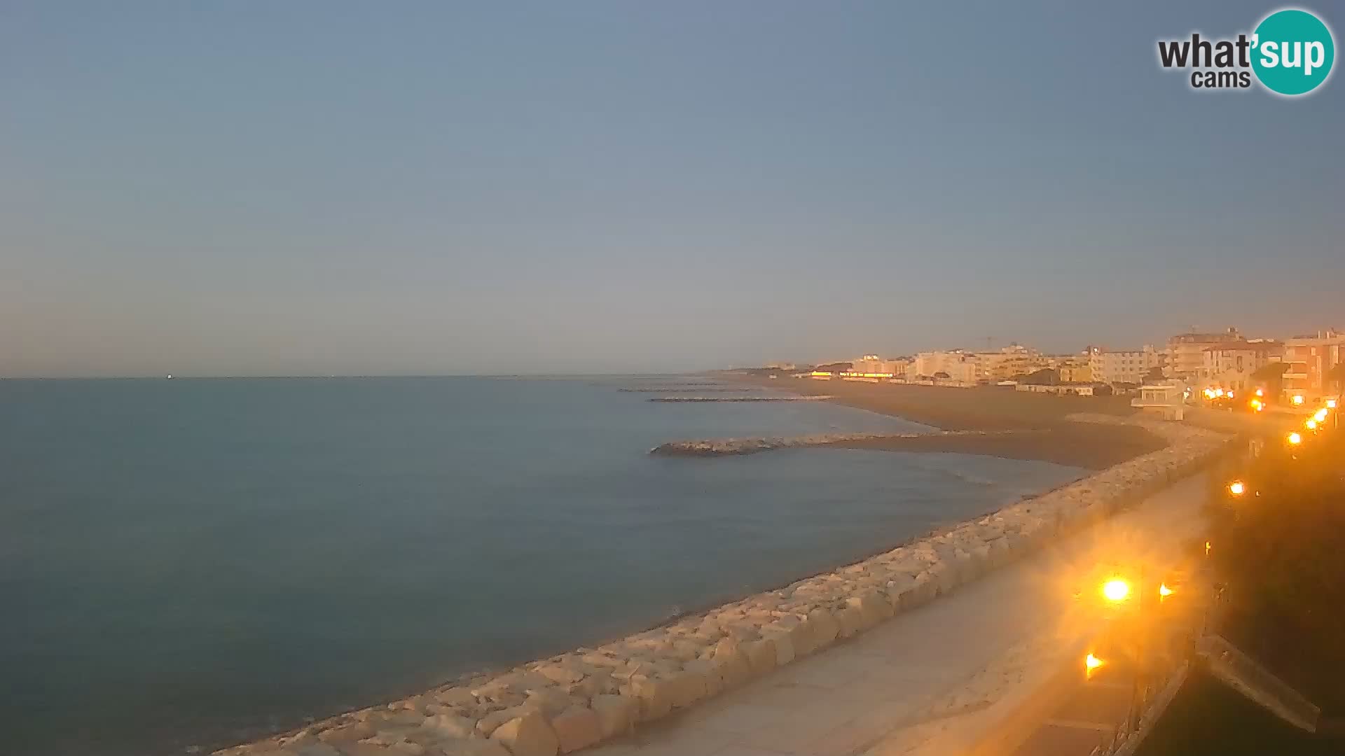 Webcam Caorle Ponente – Vista desde Marinai di Caorle