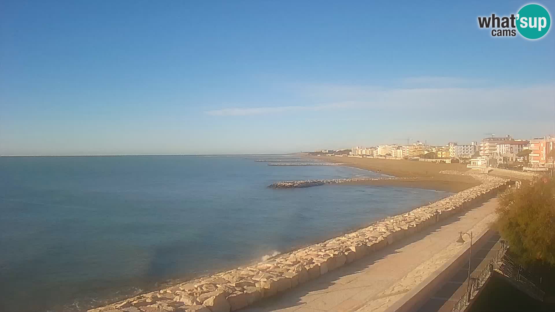 Kamera Caorle Ponente – Pogled iz “Marinai di Caorle”