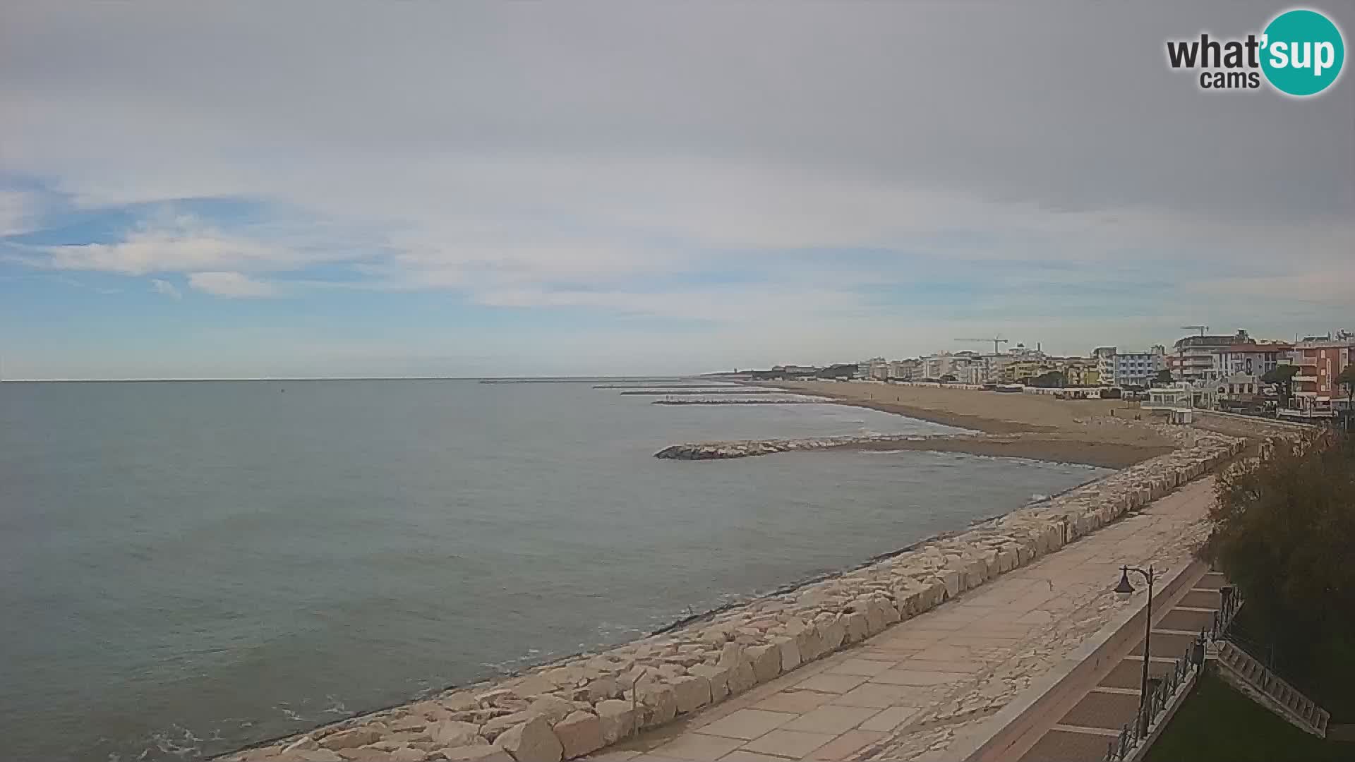 Webcam Caorle Ponente – panorama dall’ASS. Marinai di Caorle