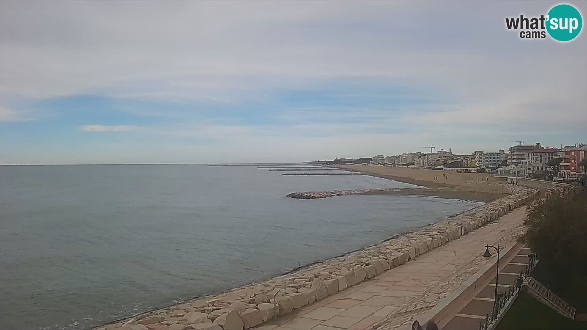 Webcam Caorle Ponente – View from Marinai di Caorle