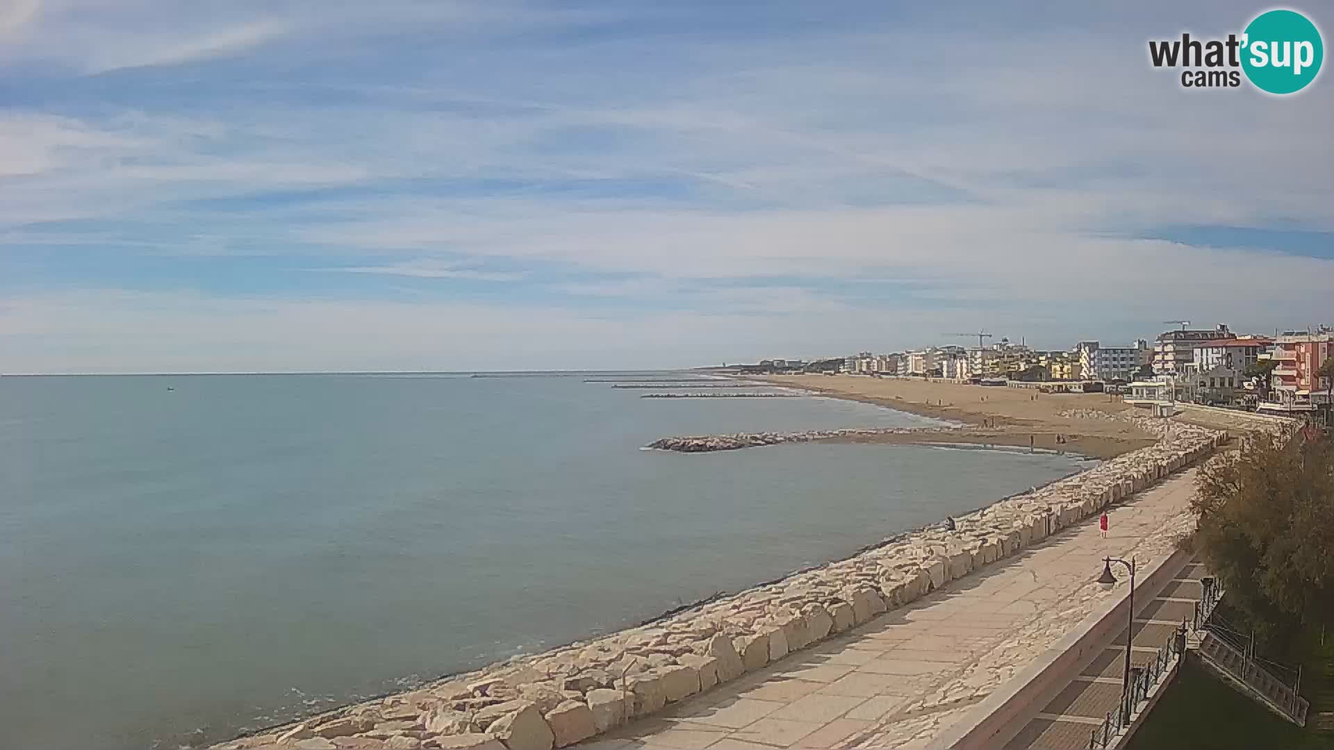 Kamera Caorle Ponente – Pogled iz “Marinai di Caorle”
