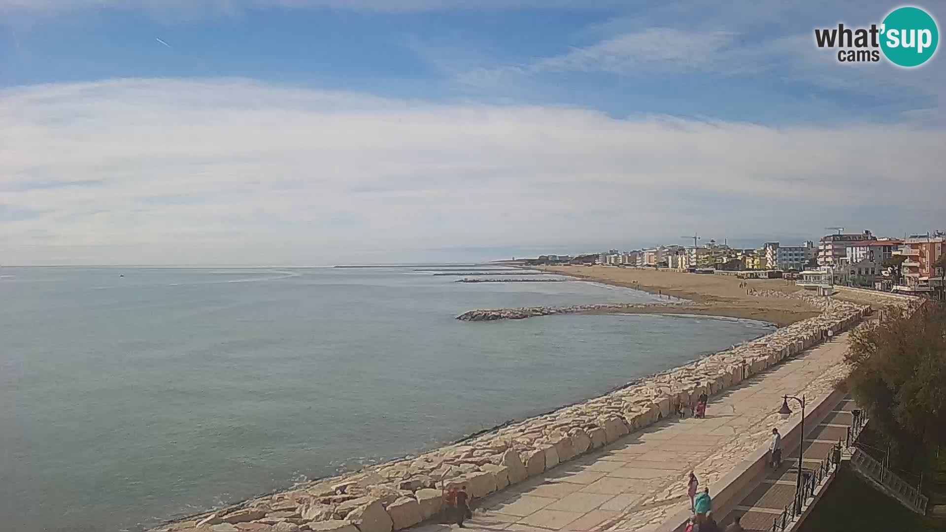Kamera Caorle Ponente – Pogled iz “Marinai di Caorle”
