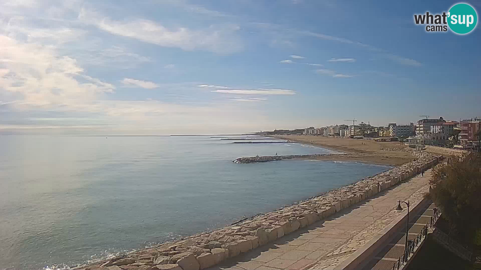 Webcam Caorle Ponente – panorama dall’ASS. Marinai di Caorle