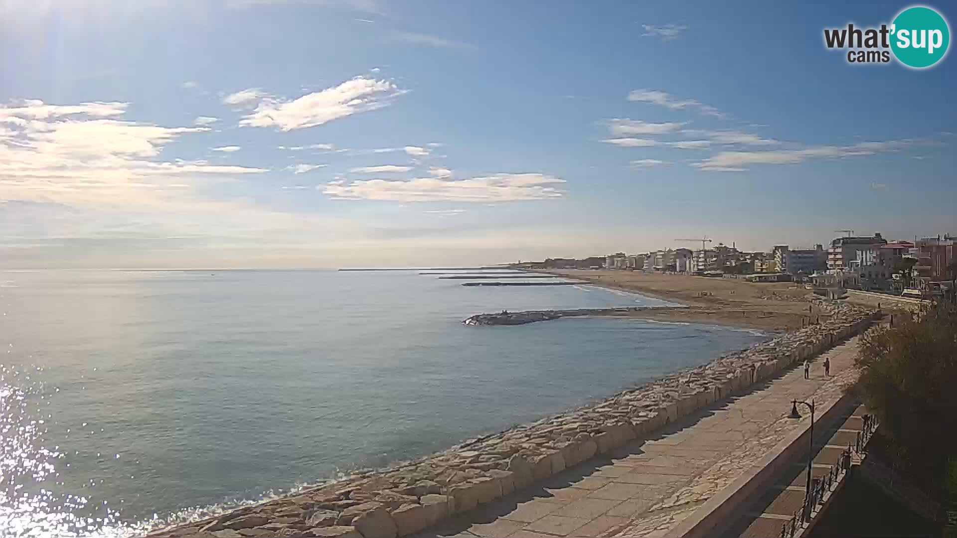 Webcam Caorle Ponente – View from Marinai di Caorle