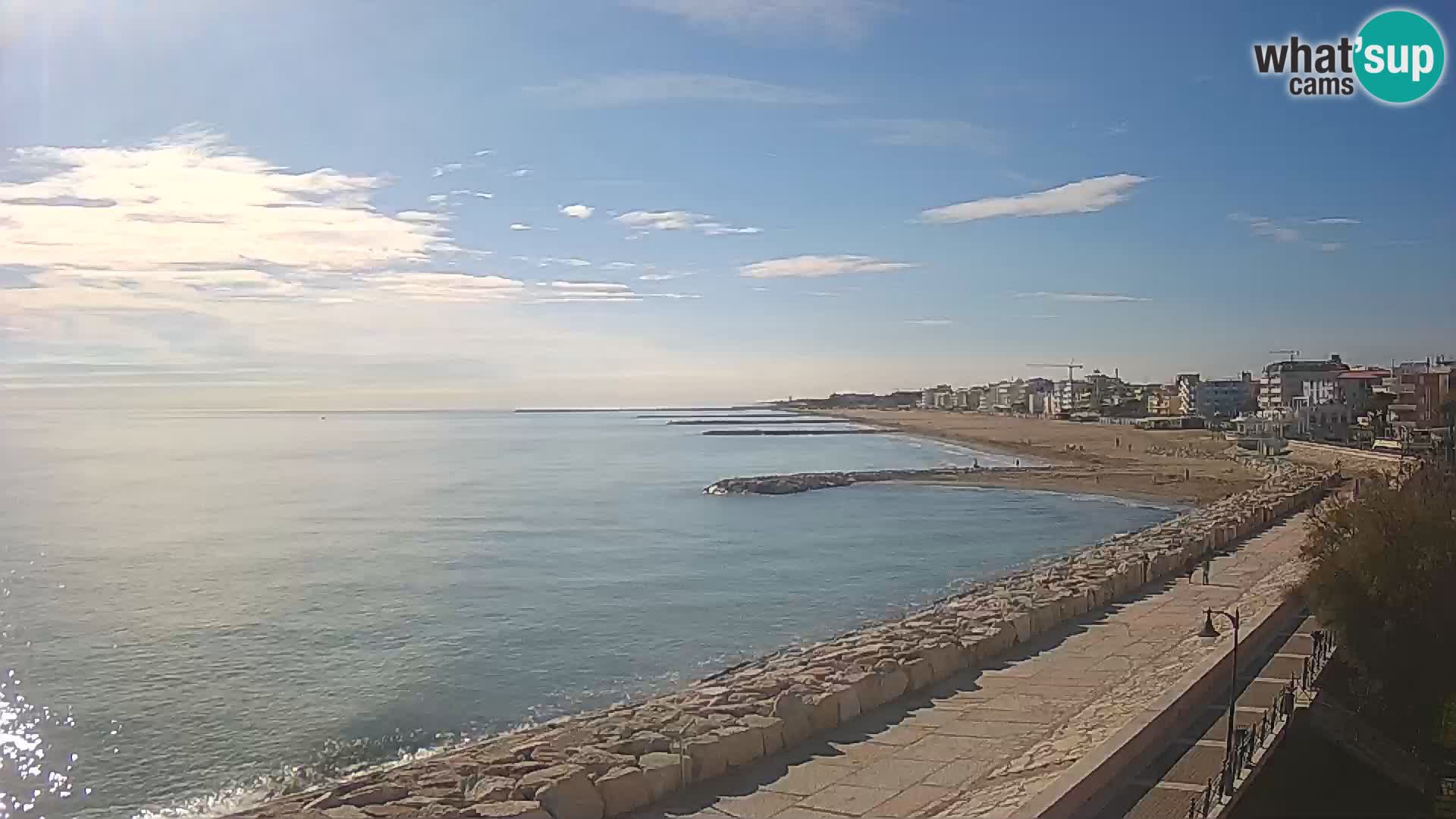 Webcam Caorle Ponente – View from Marinai di Caorle