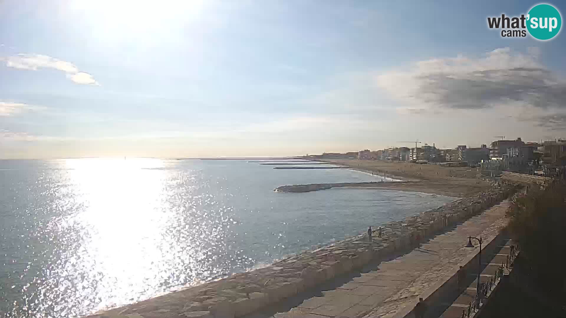 Webcam Caorle Ponente – panorama dall’ASS. Marinai di Caorle