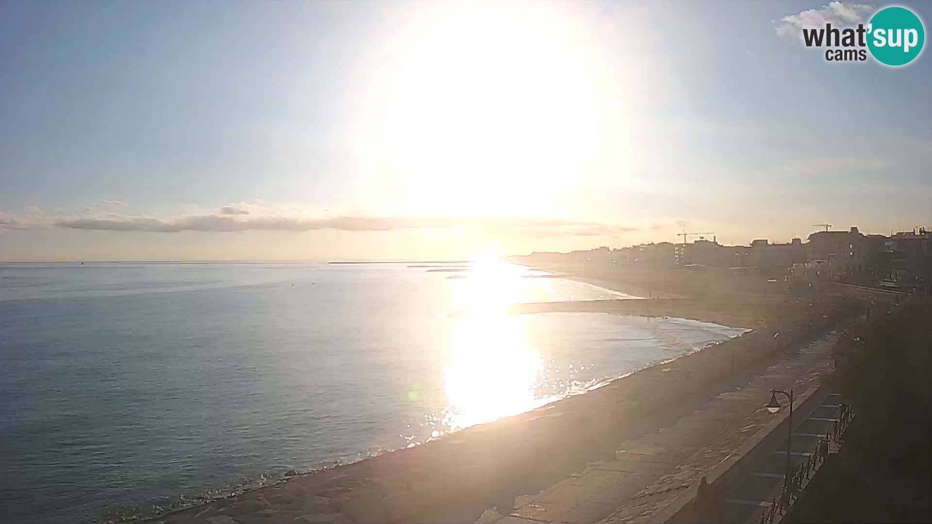 Webcam Caorle Ponente – View from Marinai di Caorle
