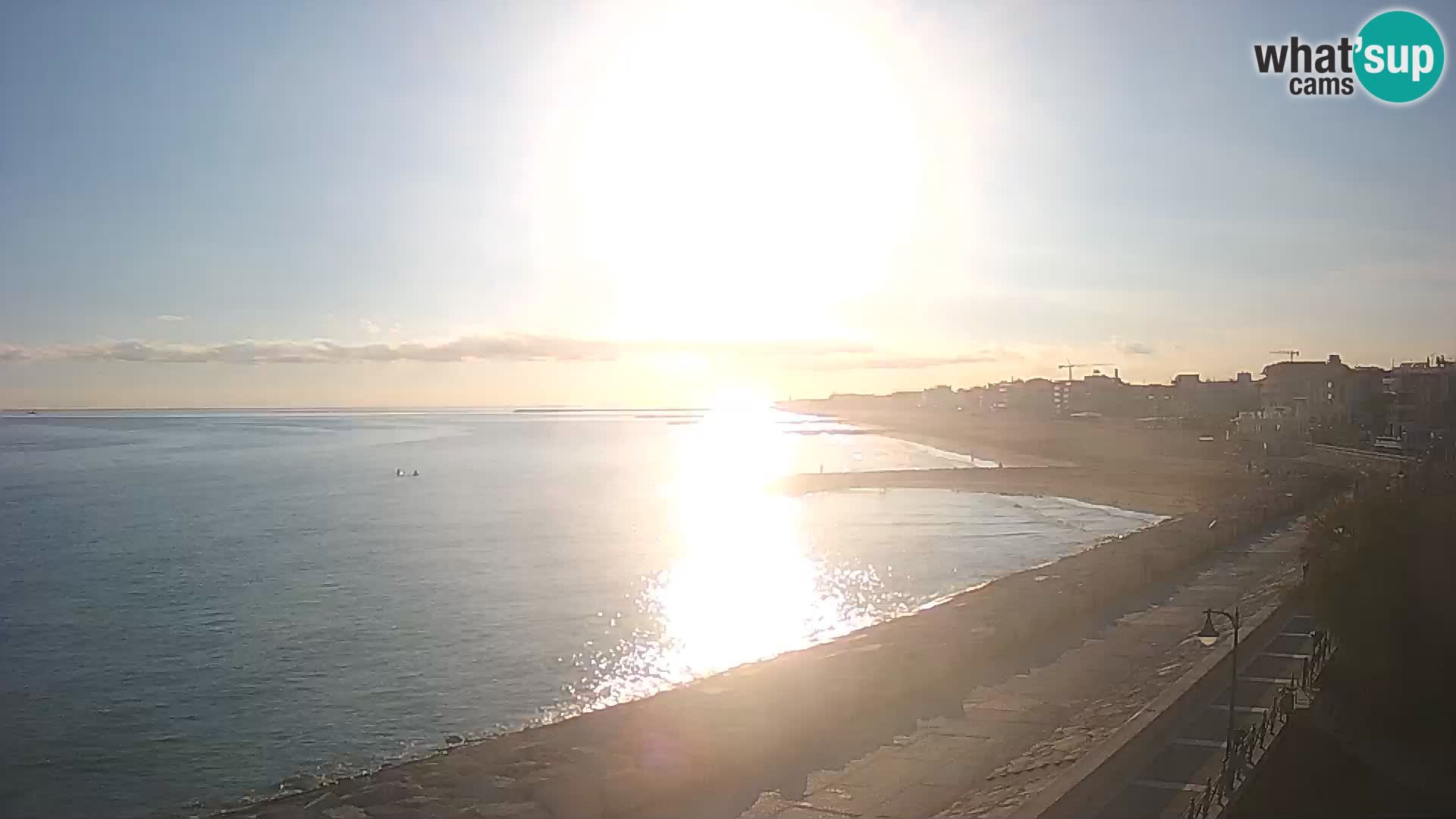 Webcam Caorle Ponente – View from Marinai di Caorle