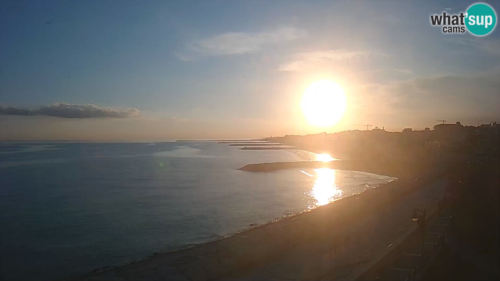 Webcam Caorle Ponente – View from Marinai di Caorle