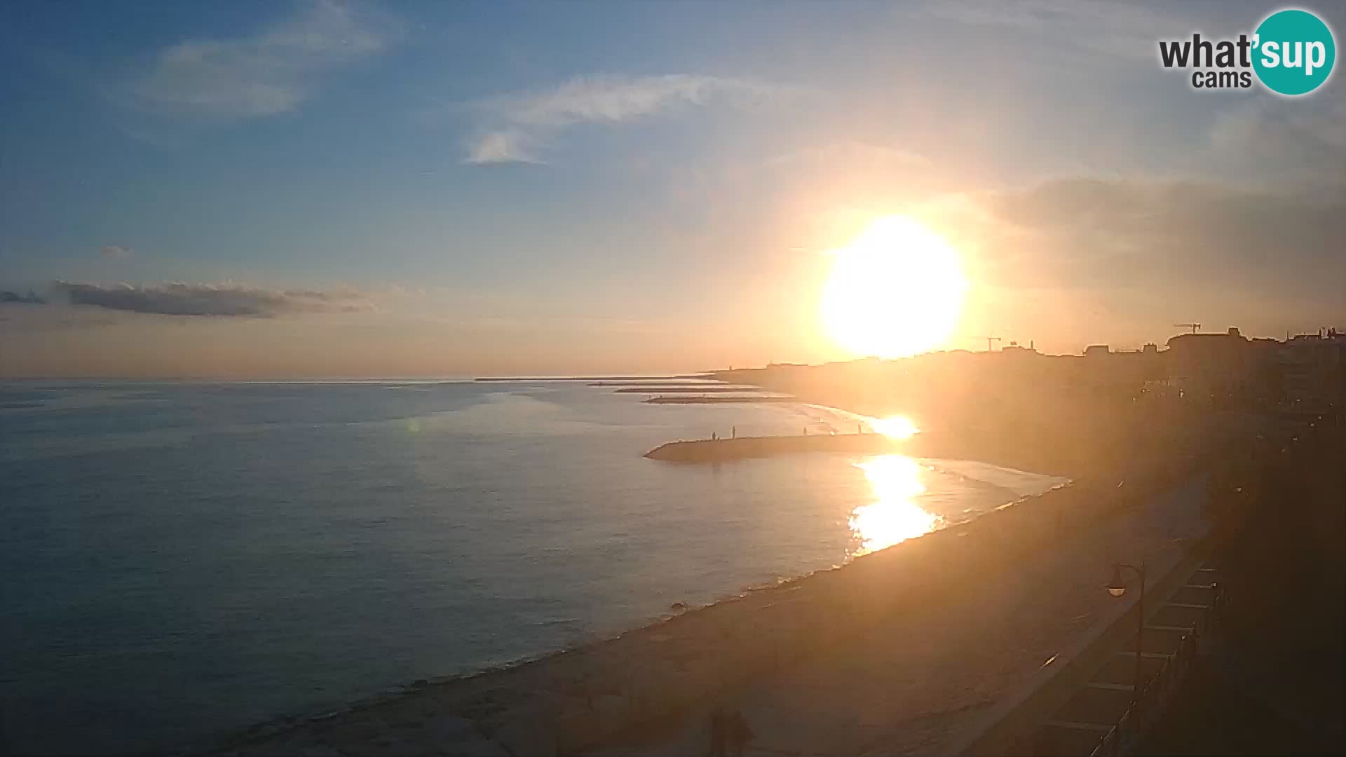 Webcam Caorle Ponente – panorama dall’ASS. Marinai di Caorle