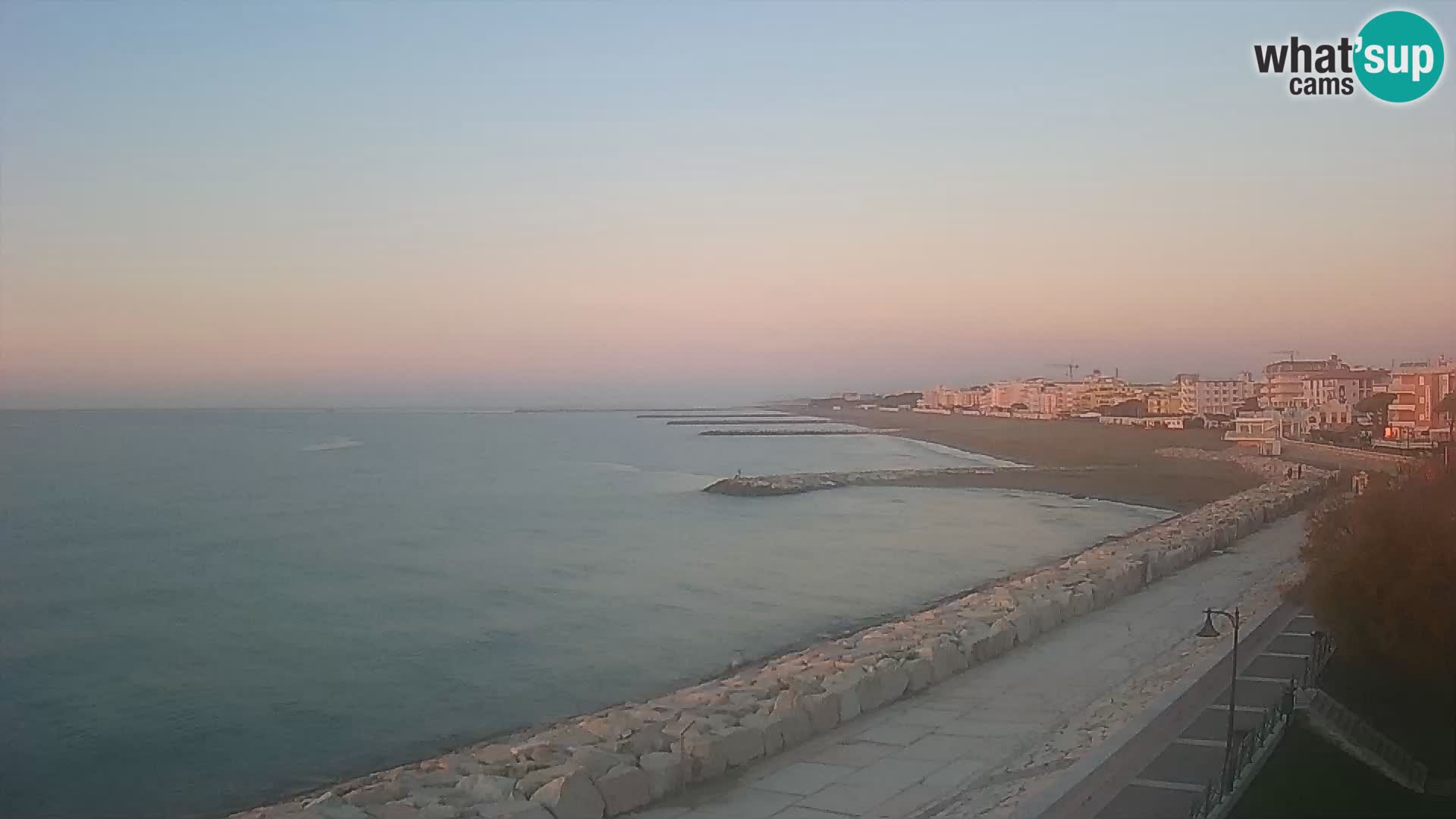 Webcam Caorle Ponente – Vista desde Marinai di Caorle
