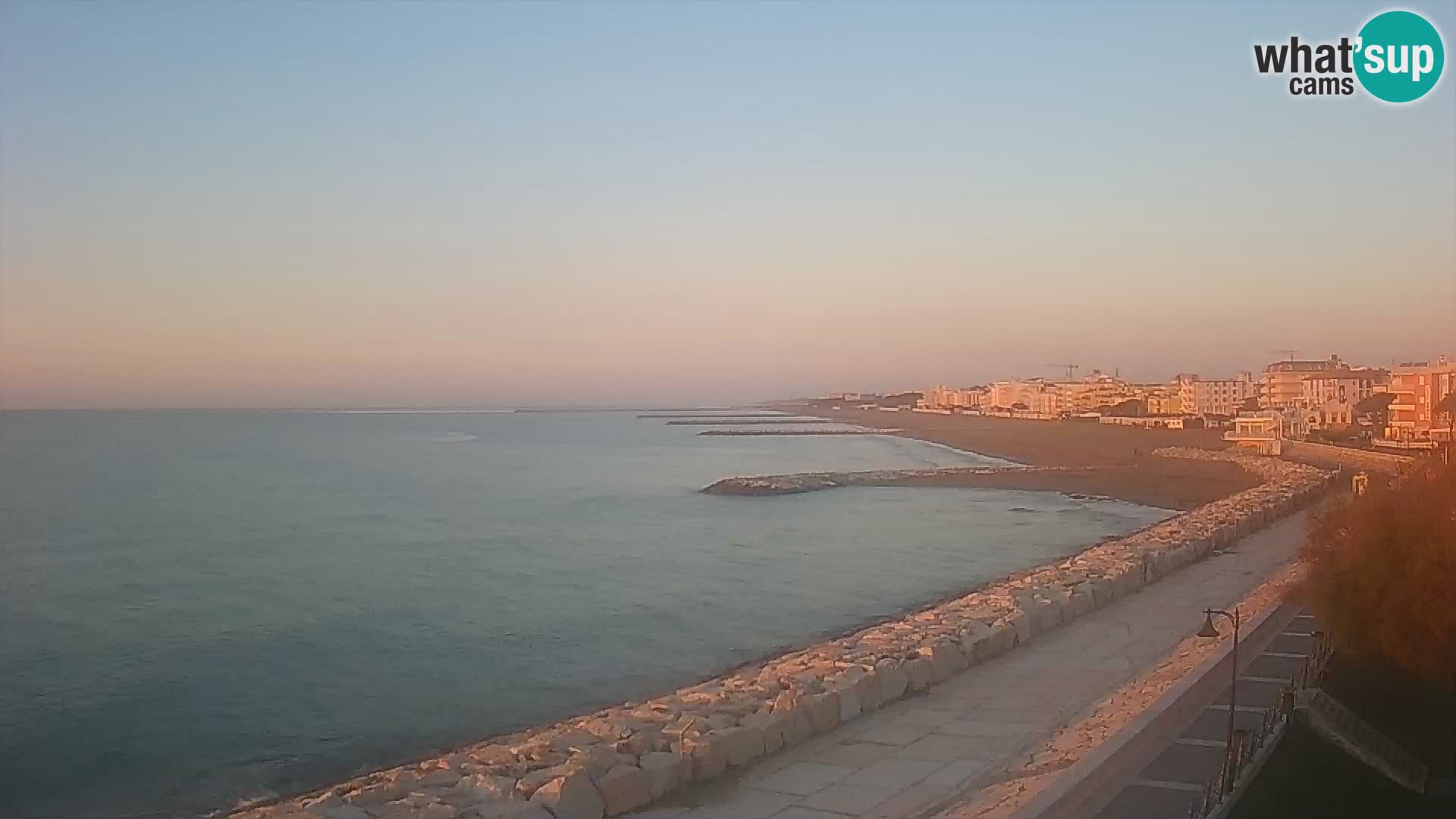 Kamera Caorle Ponente – Pogled iz “Marinai di Caorle”