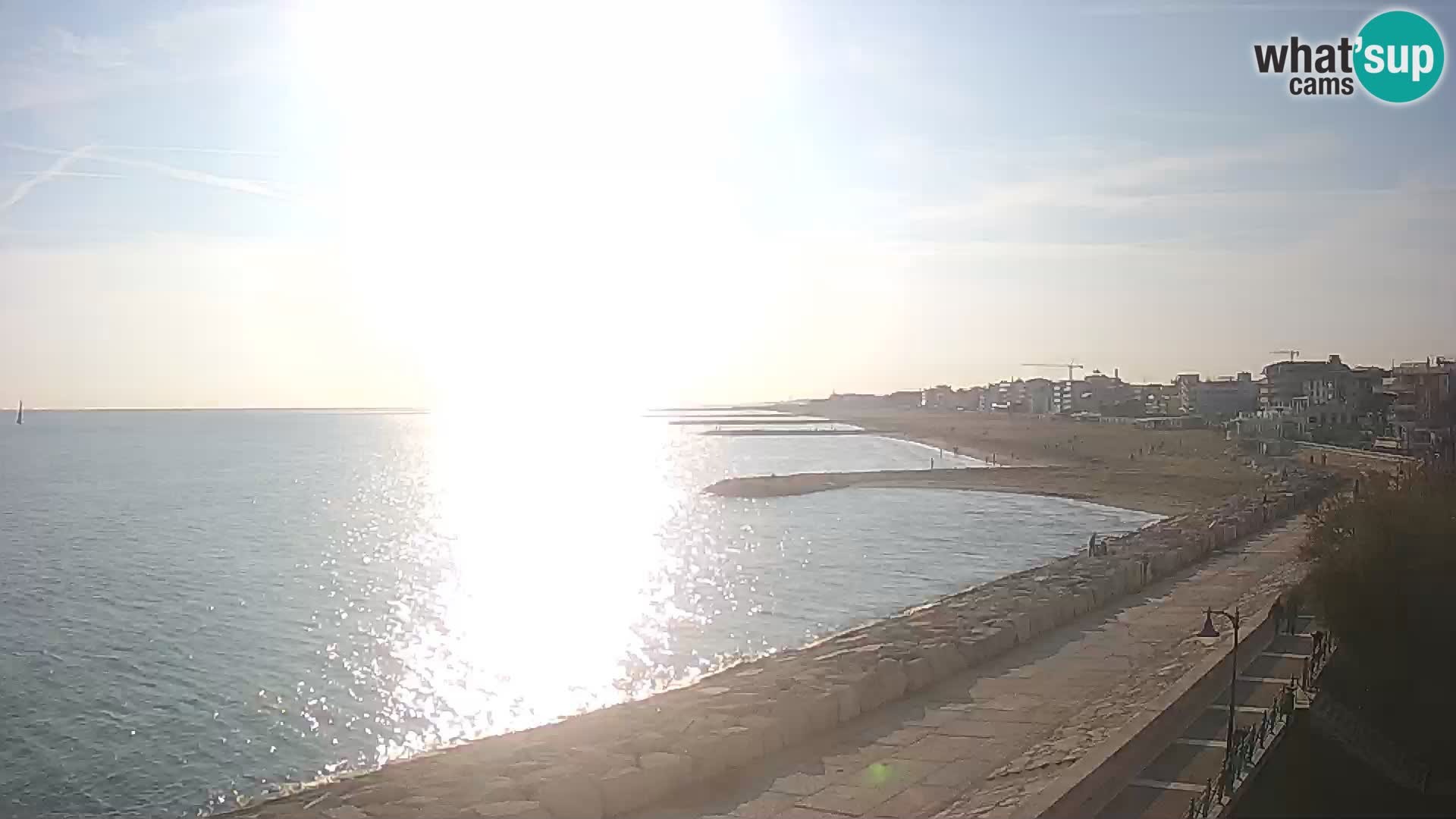Webcam Caorle Ponente – View from Marinai di Caorle