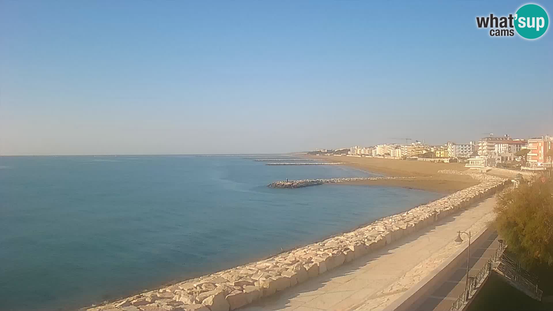 Webcam Caorle Ponente – Vista desde Marinai di Caorle