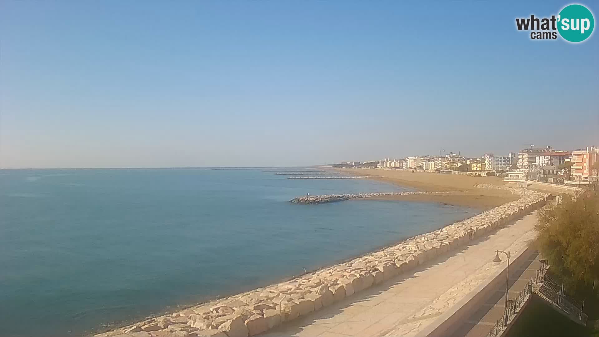 Webcam Caorle Ponente – Vista desde Marinai di Caorle