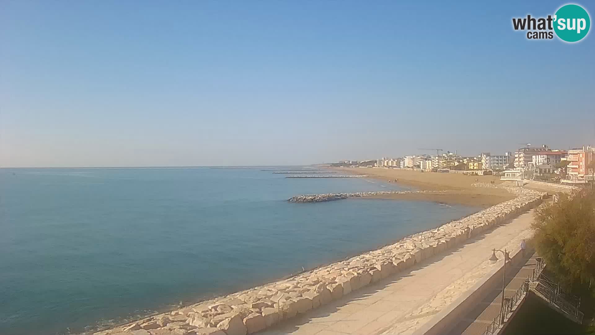Kamera Caorle Ponente – Pogled iz “Marinai di Caorle”