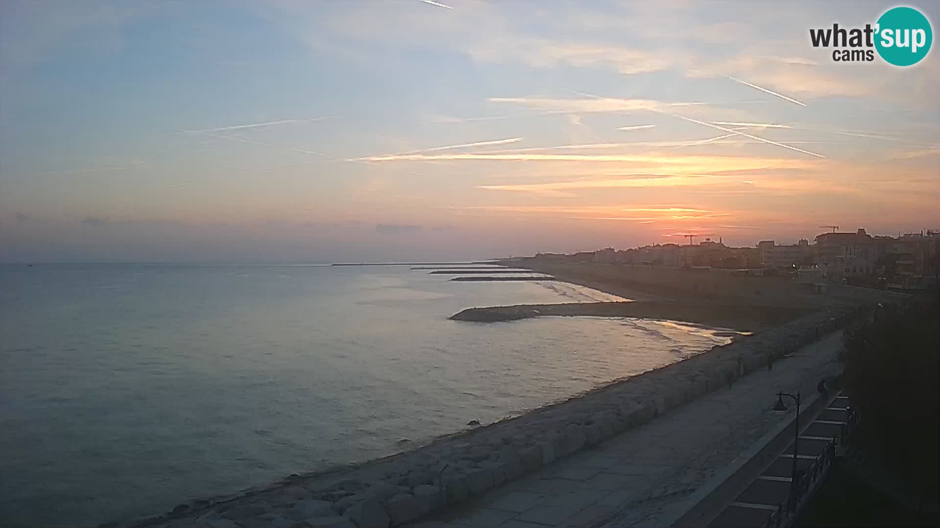 Webcam Caorle Ponente – panorama dall’ASS. Marinai di Caorle