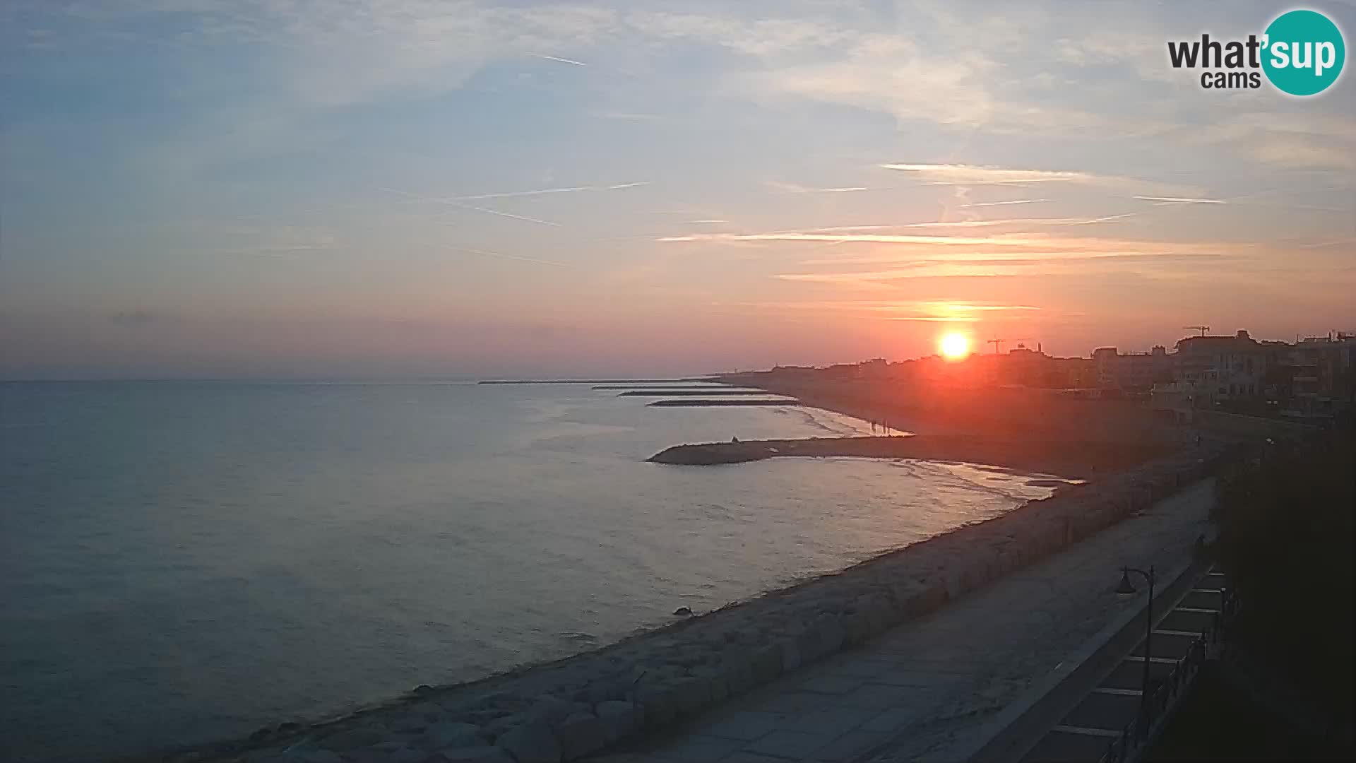 Webcam Caorle Ponente – View from Marinai di Caorle