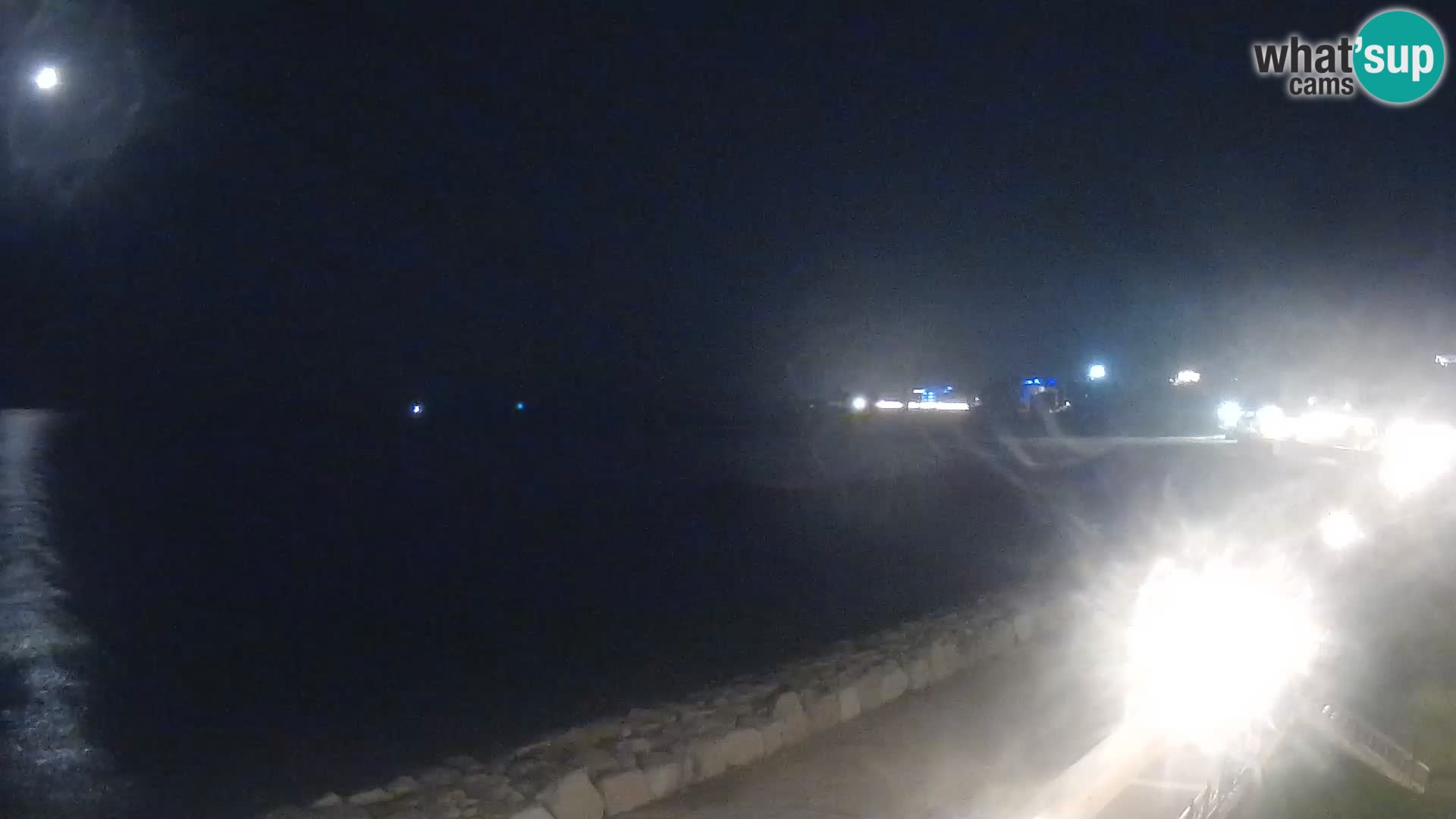 Webcam Caorle Ponente – Vue depuis les Marinai di Caorle
