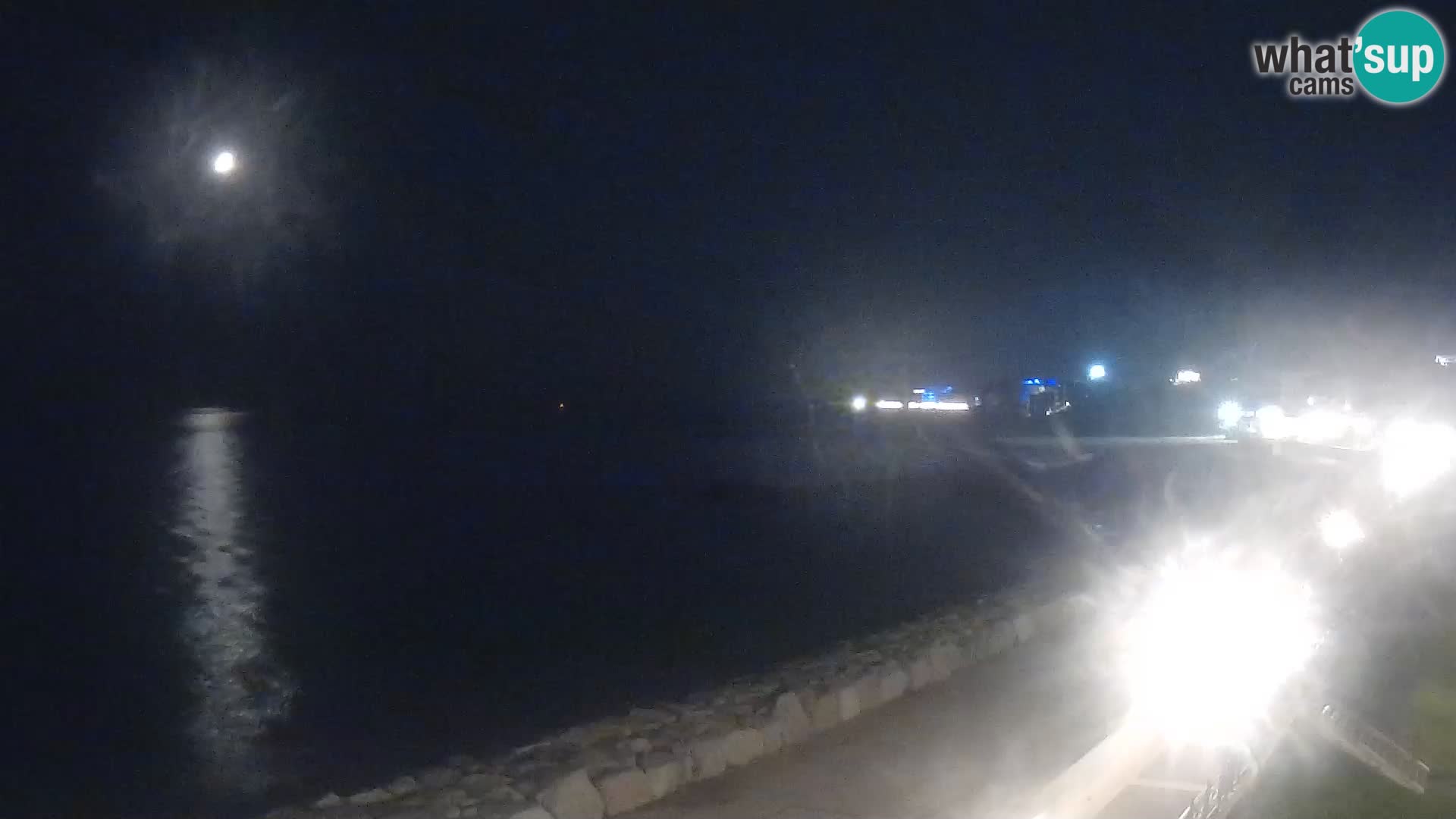 Webcam Caorle Ponente – Vue depuis les Marinai di Caorle