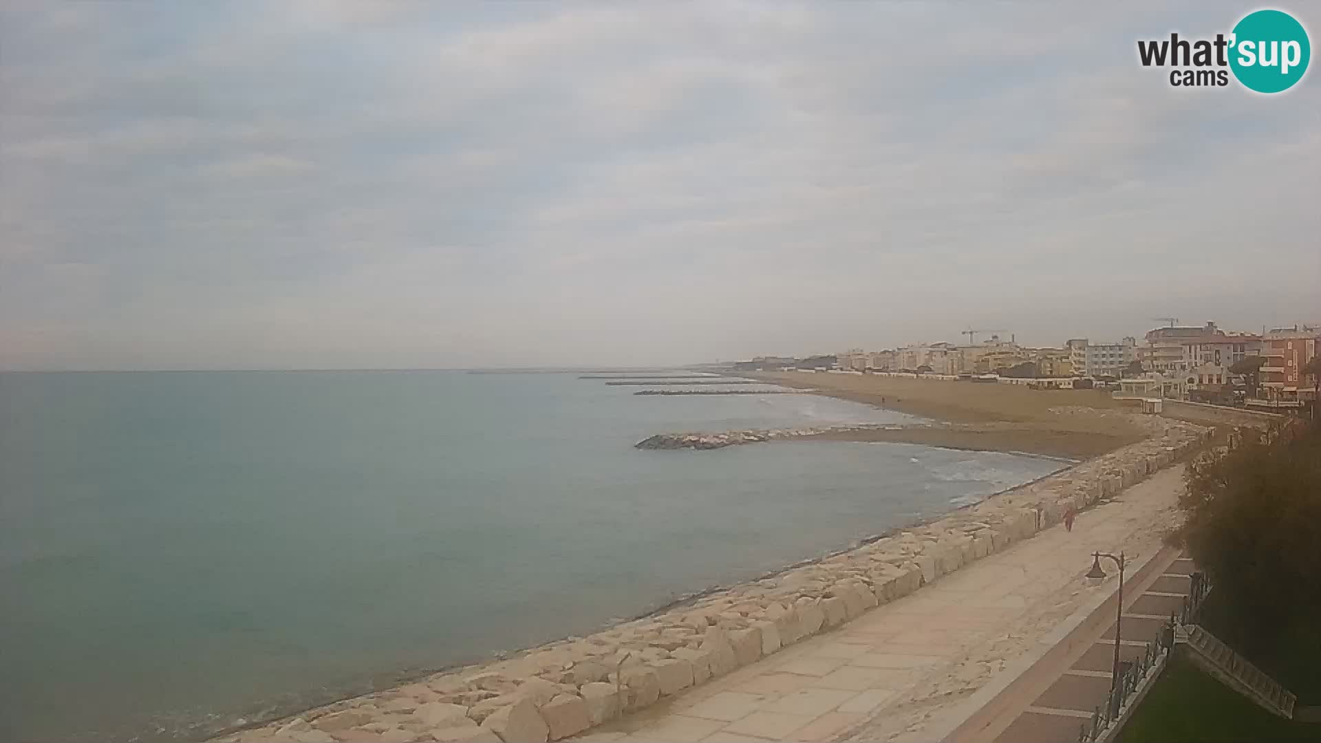 Webcam Caorle Ponente – panorama dall’ASS. Marinai di Caorle