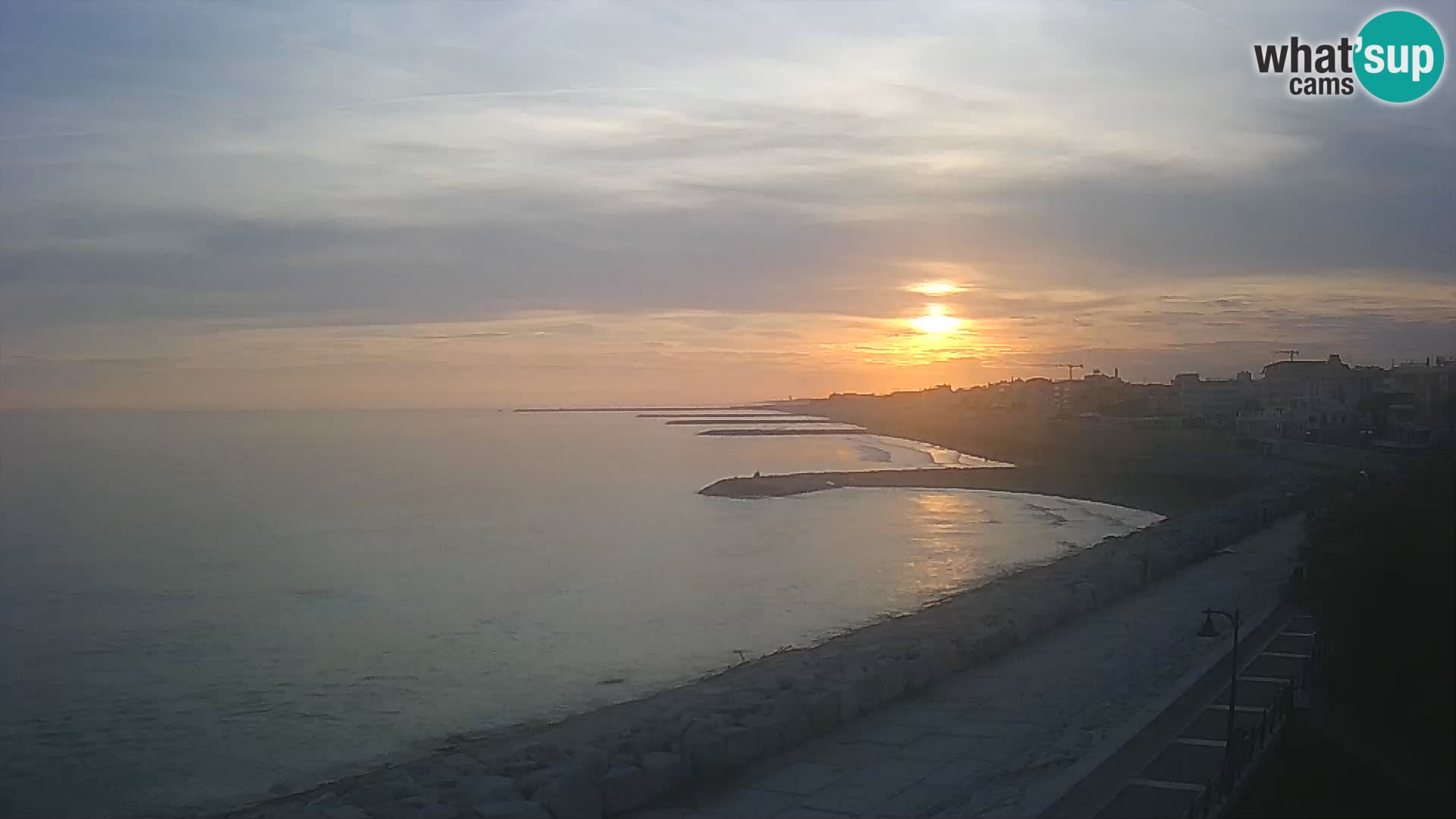 Webcam Caorle Ponente – panorama dall’ASS. Marinai di Caorle