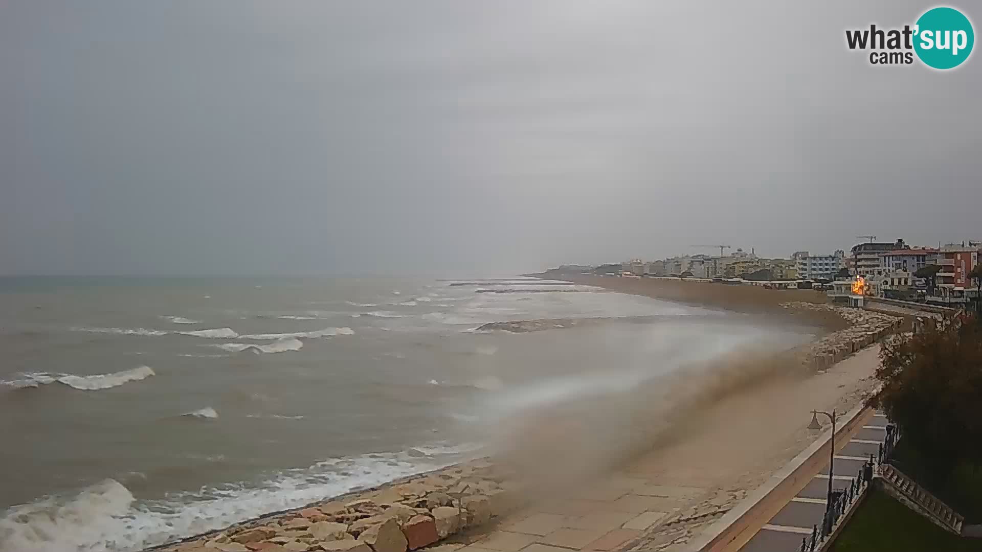 Kamera Caorle Ponente – Pogled iz “Marinai di Caorle”