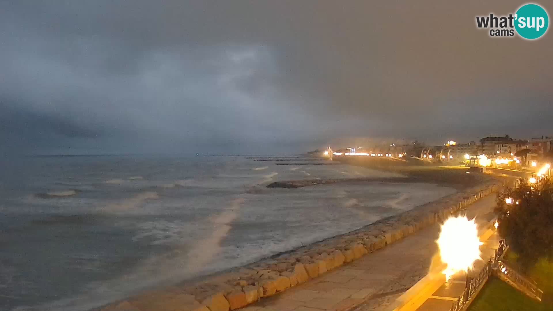 Webcam Caorle Ponente – Vista desde Marinai di Caorle