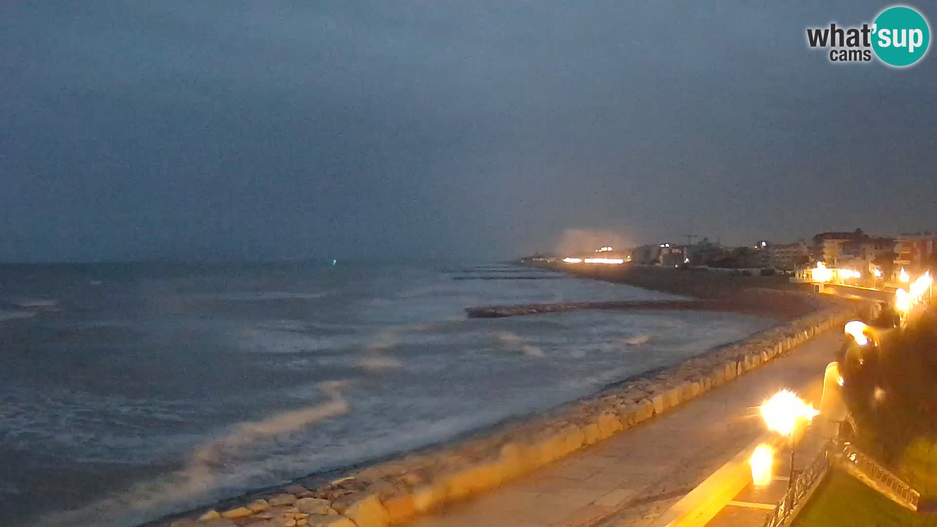 Kamera Caorle Ponente – Pogled iz “Marinai di Caorle”