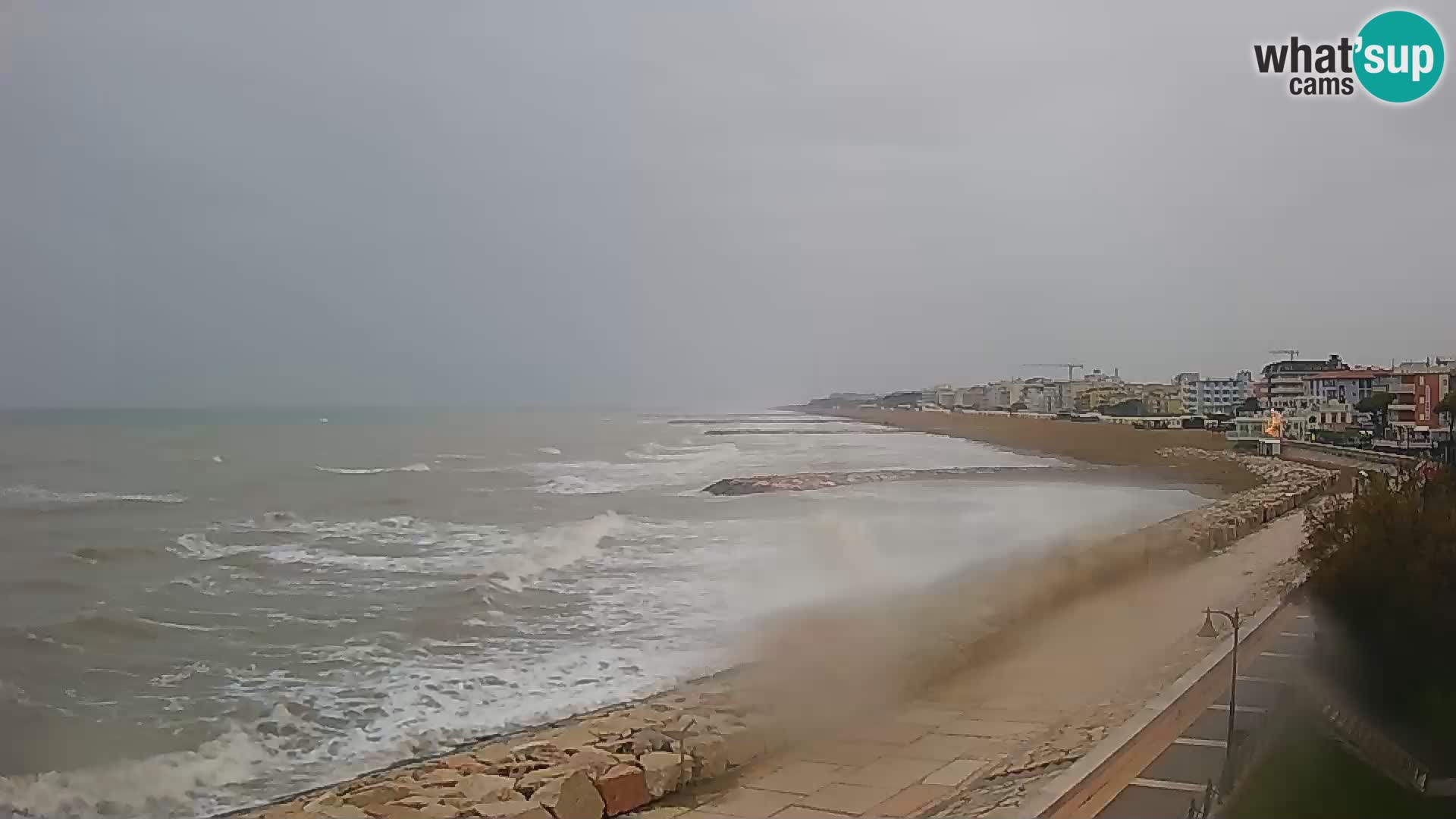 Webcam Caorle Ponente – View from Marinai di Caorle