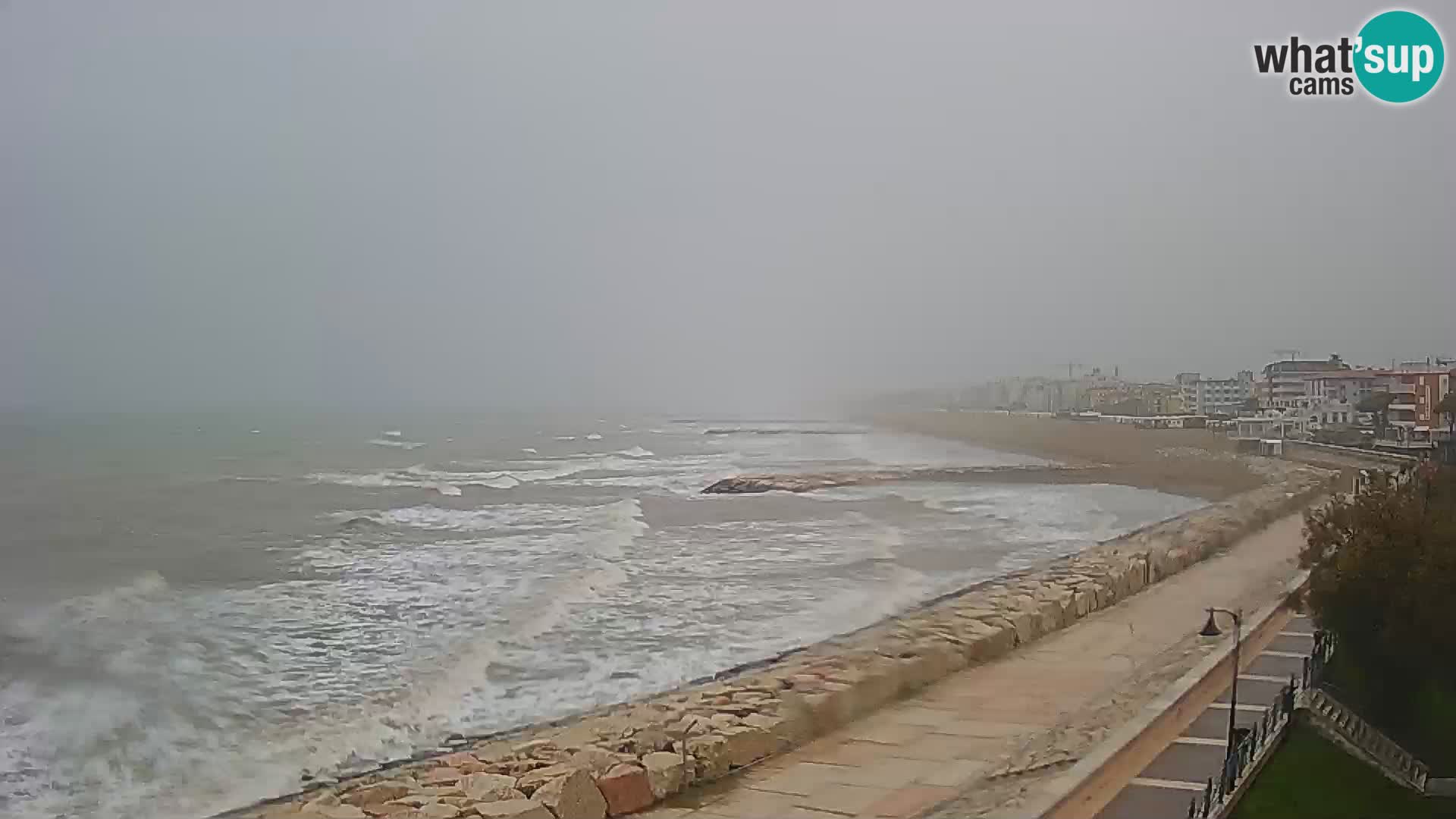 Webcam Caorle Ponente – Vue depuis les Marinai di Caorle