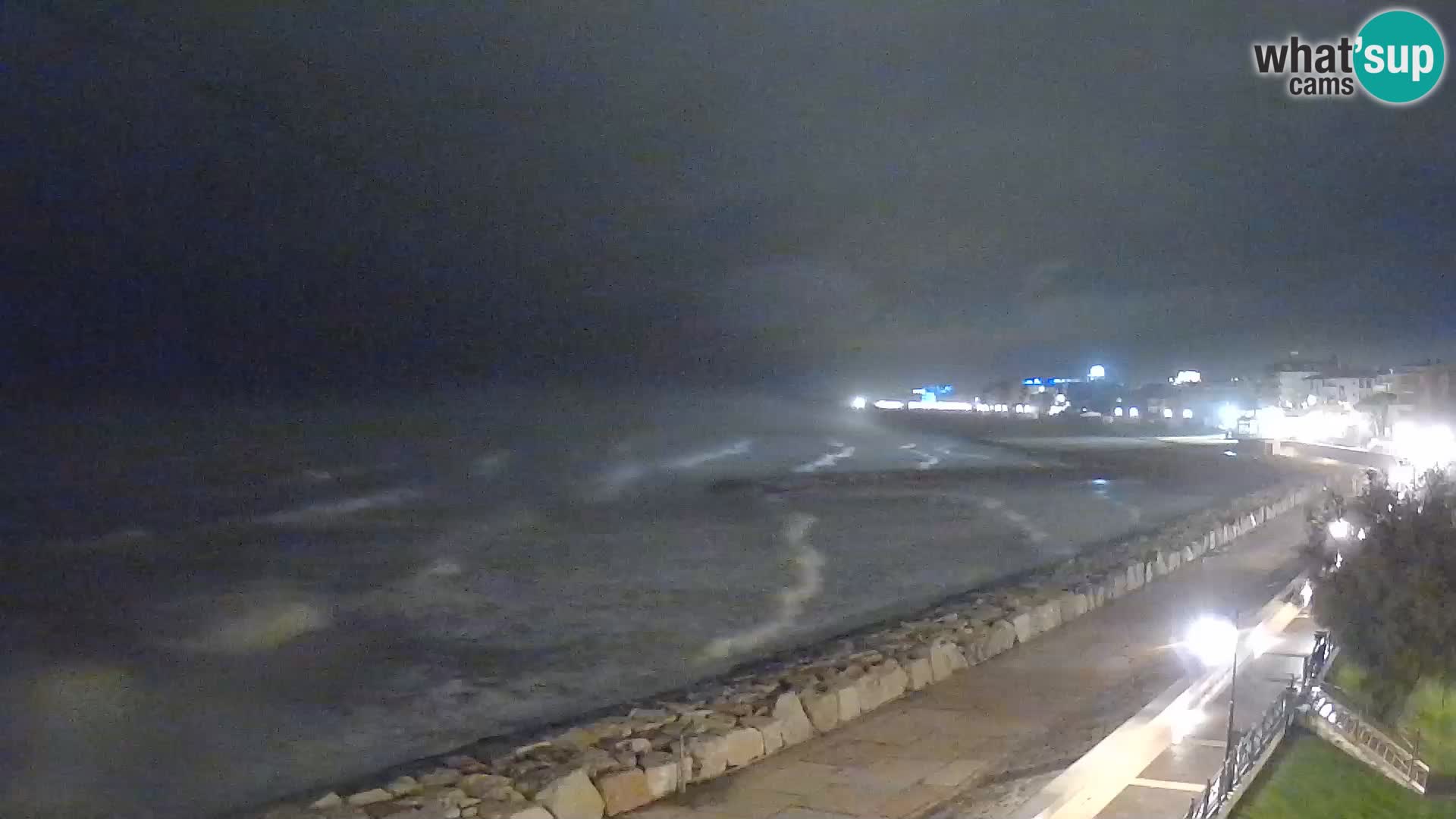 Webcam Caorle Ponente – Vista desde Marinai di Caorle