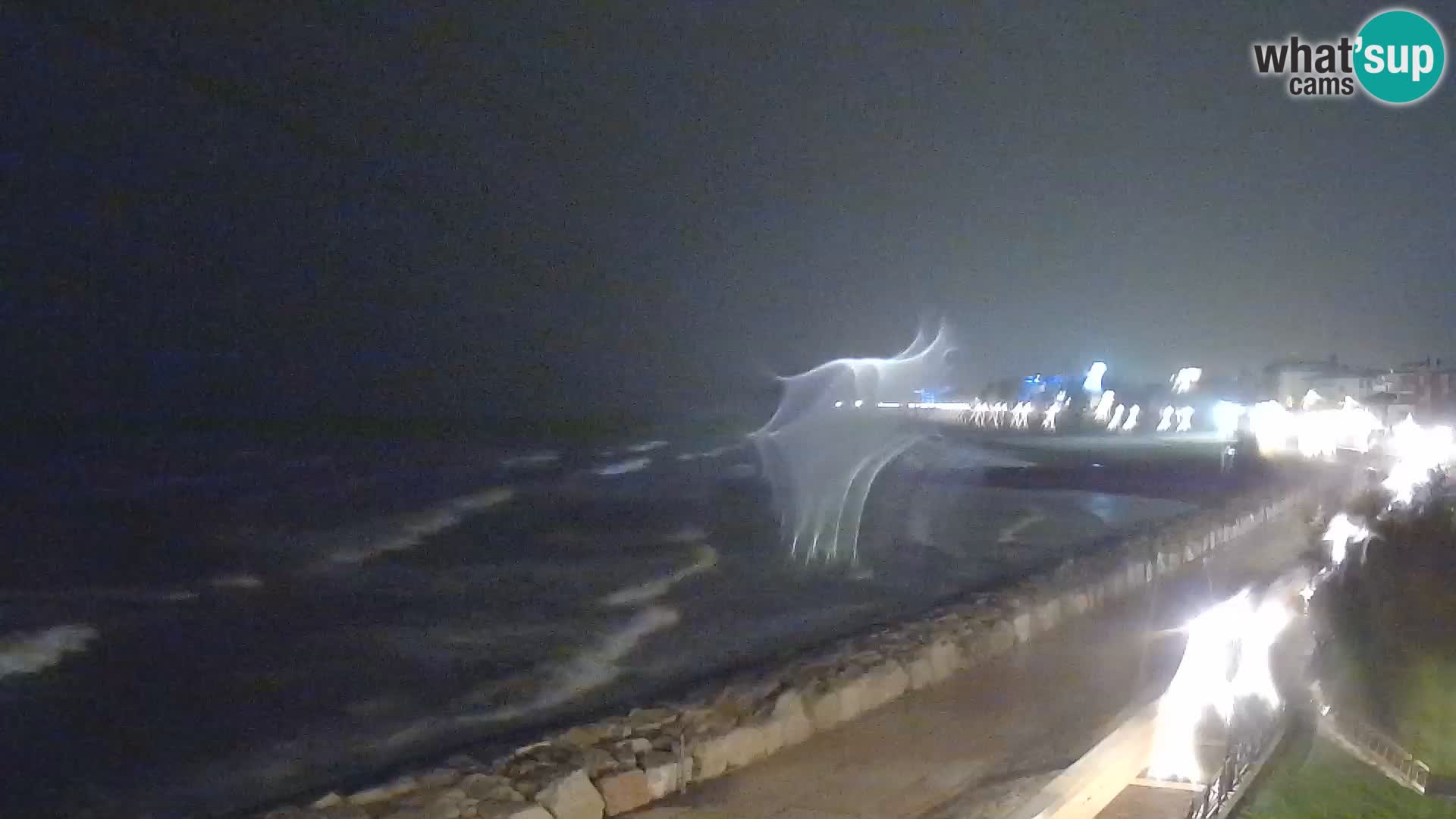 Webcam Caorle Ponente – Blick von Marinai di Caorle