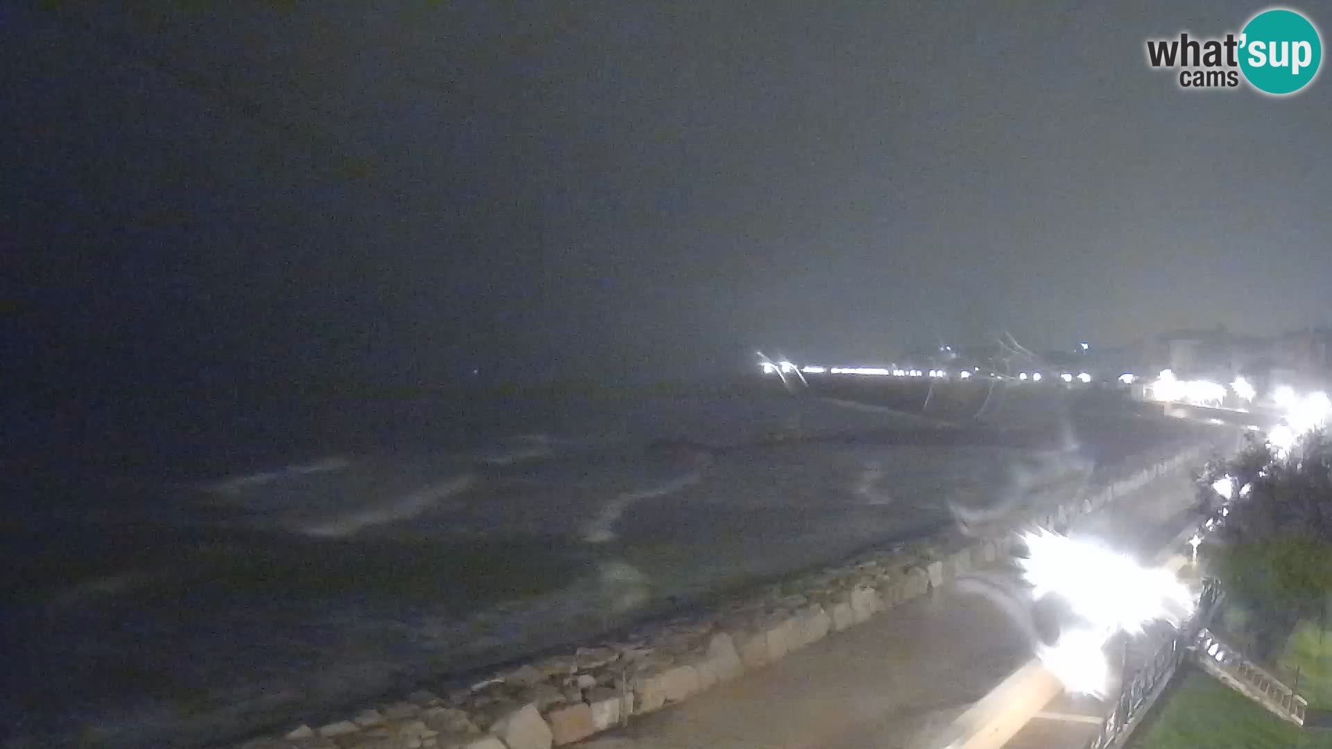 Webcam Caorle Ponente – Vue depuis les Marinai di Caorle