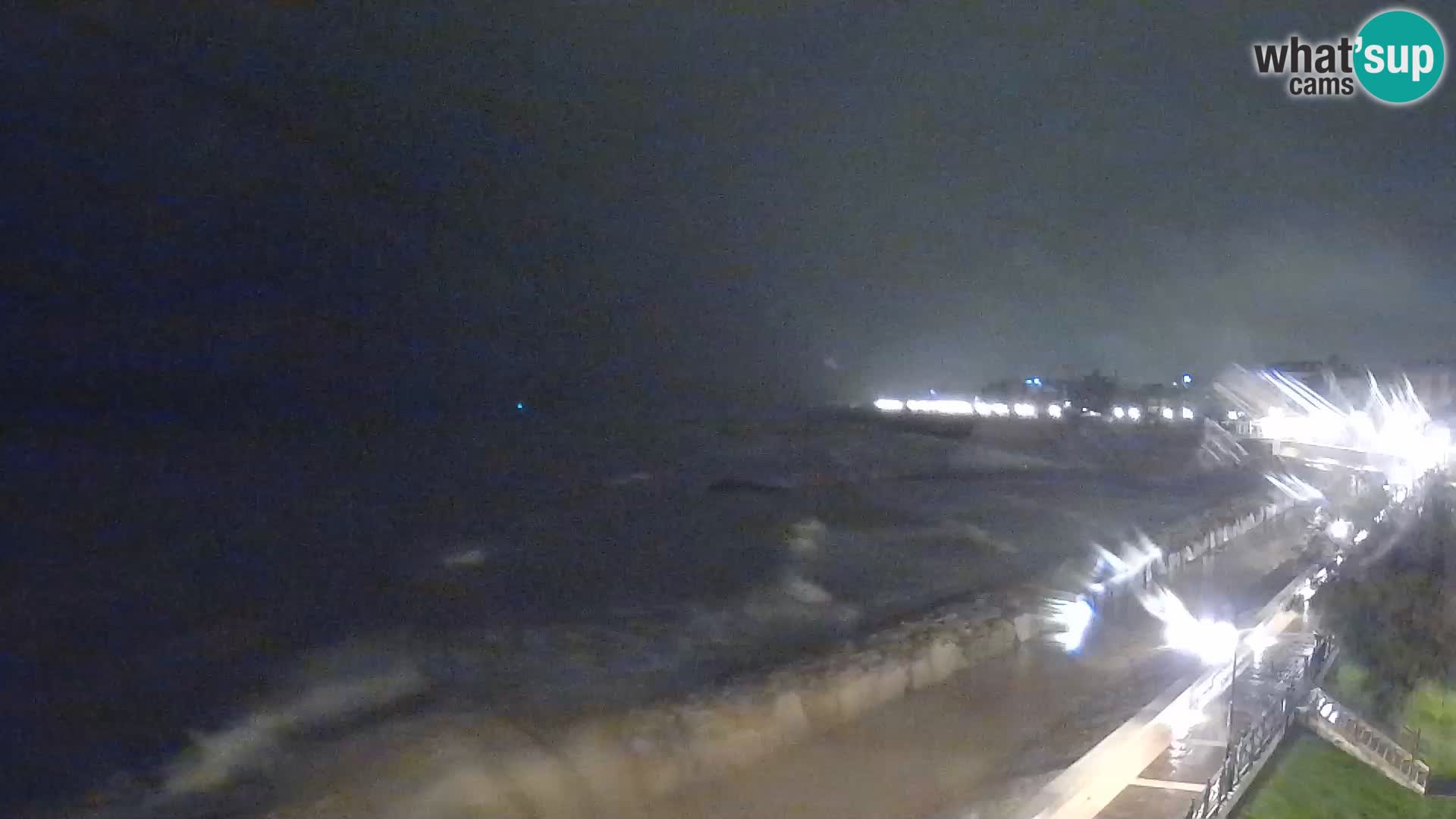 Webcam Caorle Ponente – Vue depuis les Marinai di Caorle