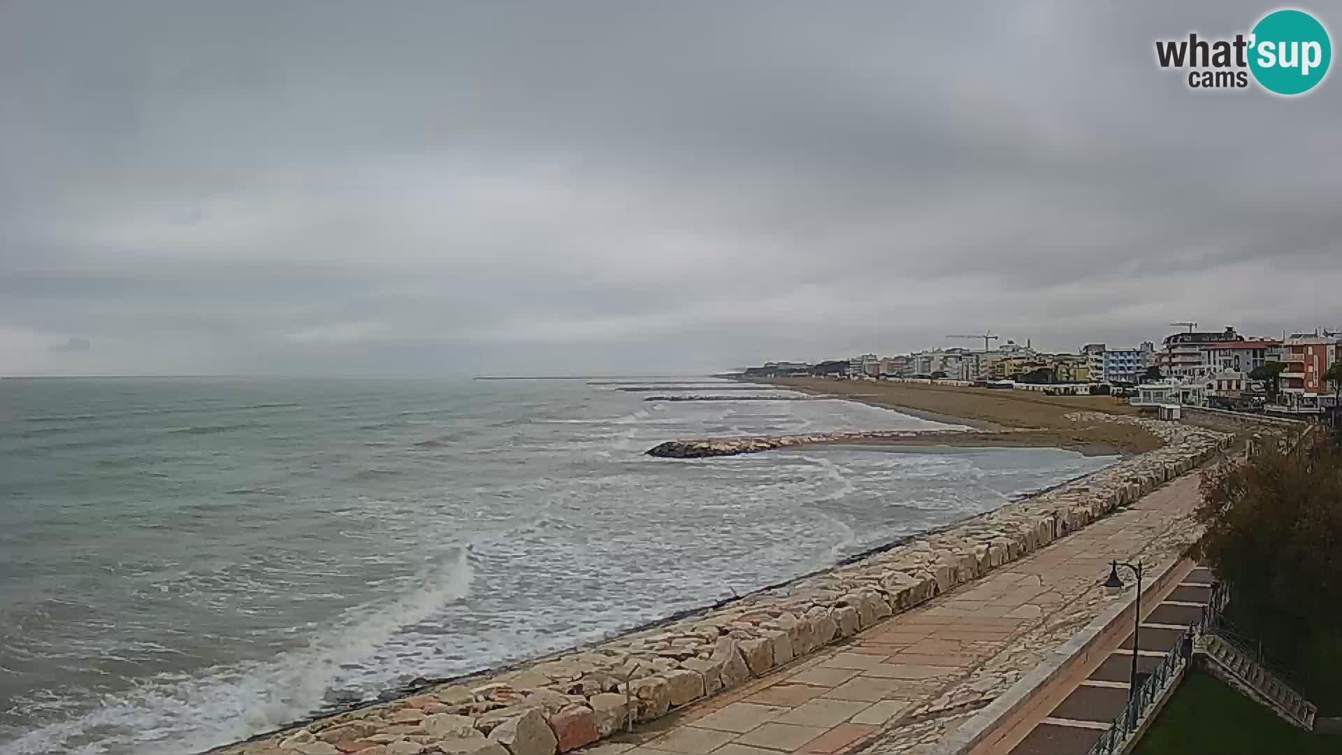 Webcam Caorle Ponente – View from Marinai di Caorle