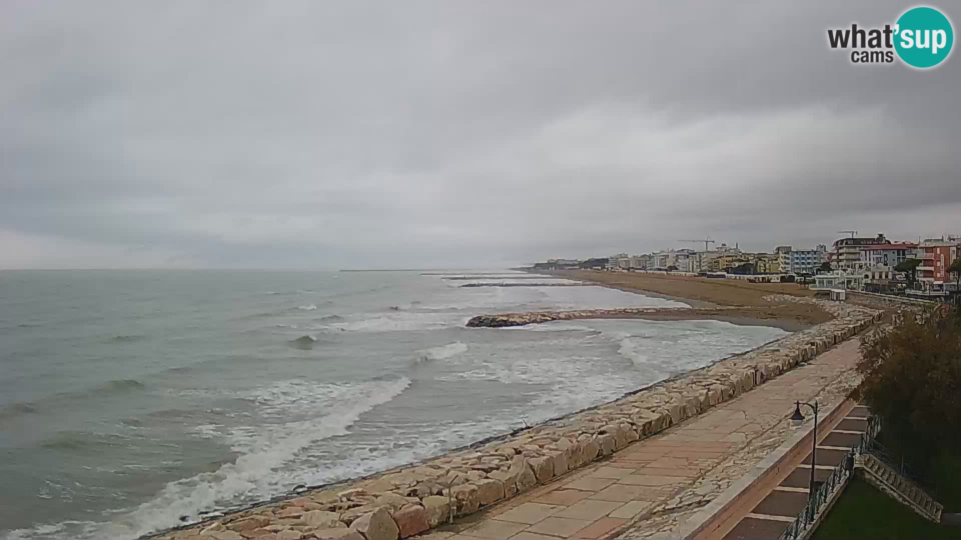 Kamera Caorle Ponente – Pogled iz “Marinai di Caorle”