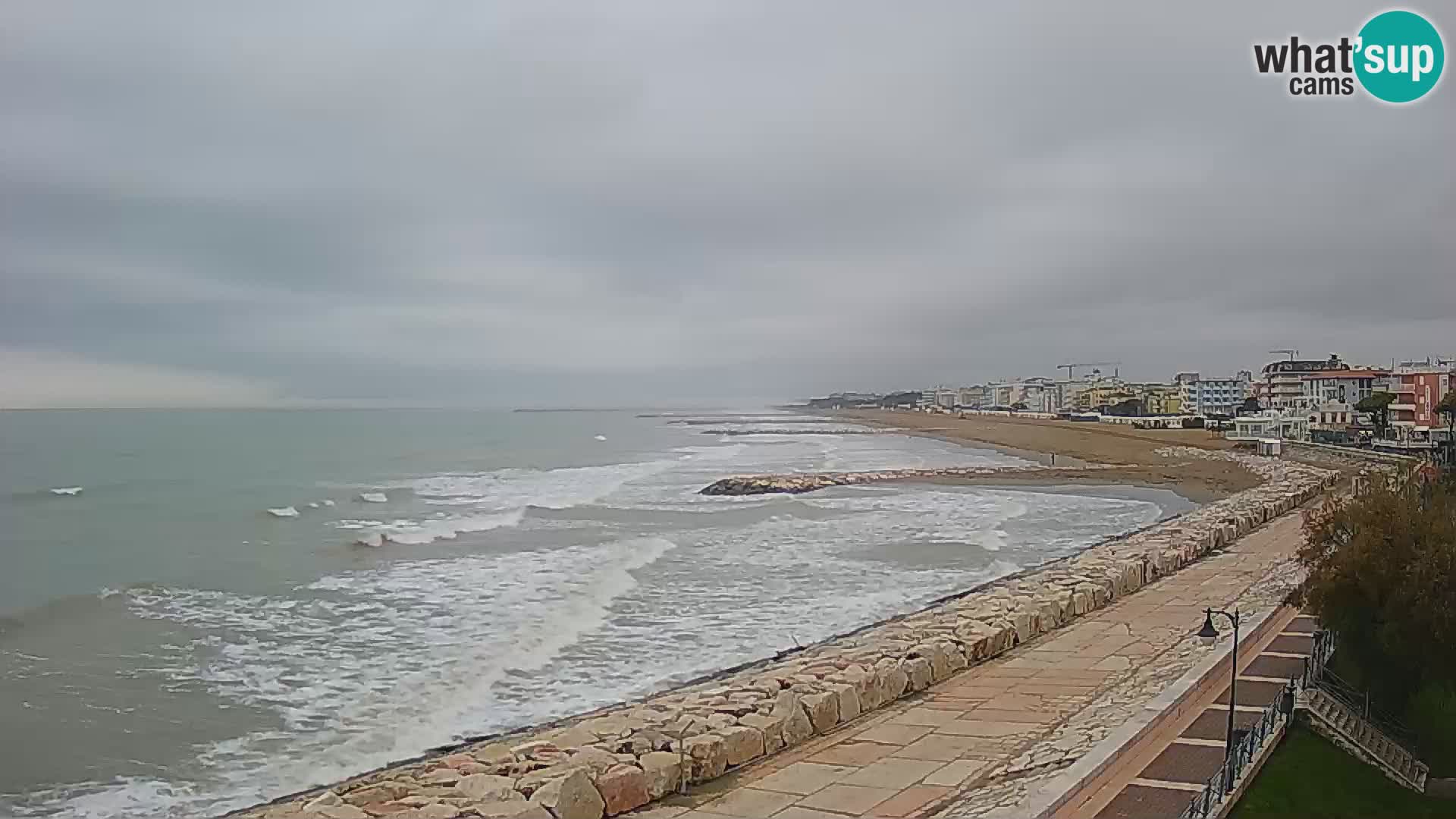 Webcam Caorle Ponente – panorama dall’ASS. Marinai di Caorle