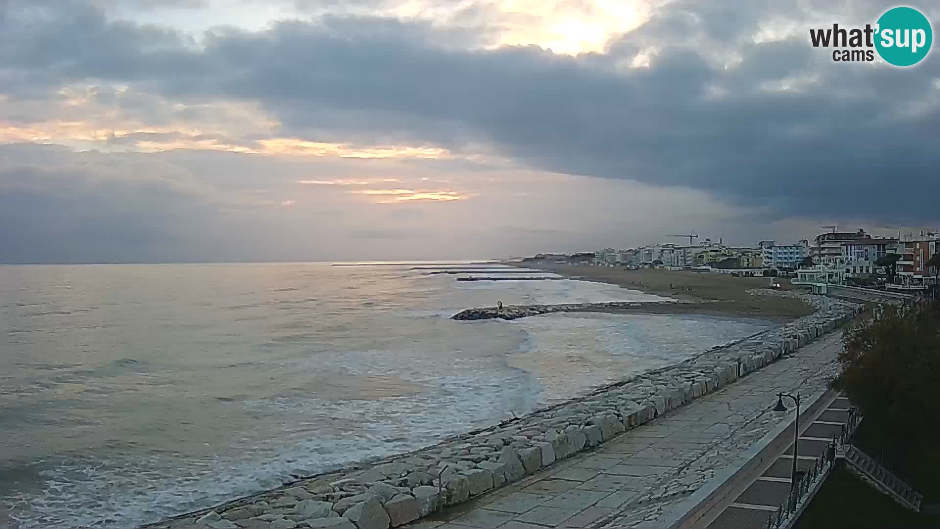 Kamera Caorle Ponente – Pogled iz “Marinai di Caorle”