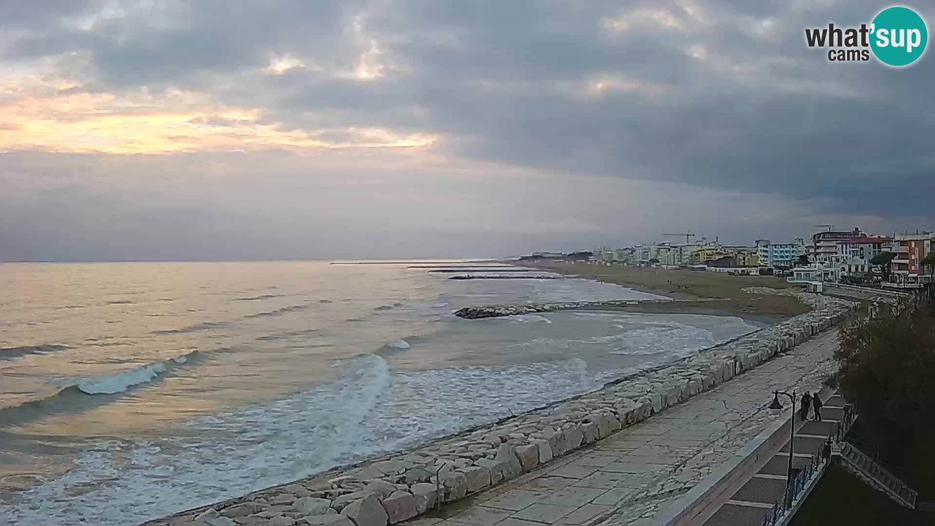 Webcam Caorle Ponente – View from Marinai di Caorle