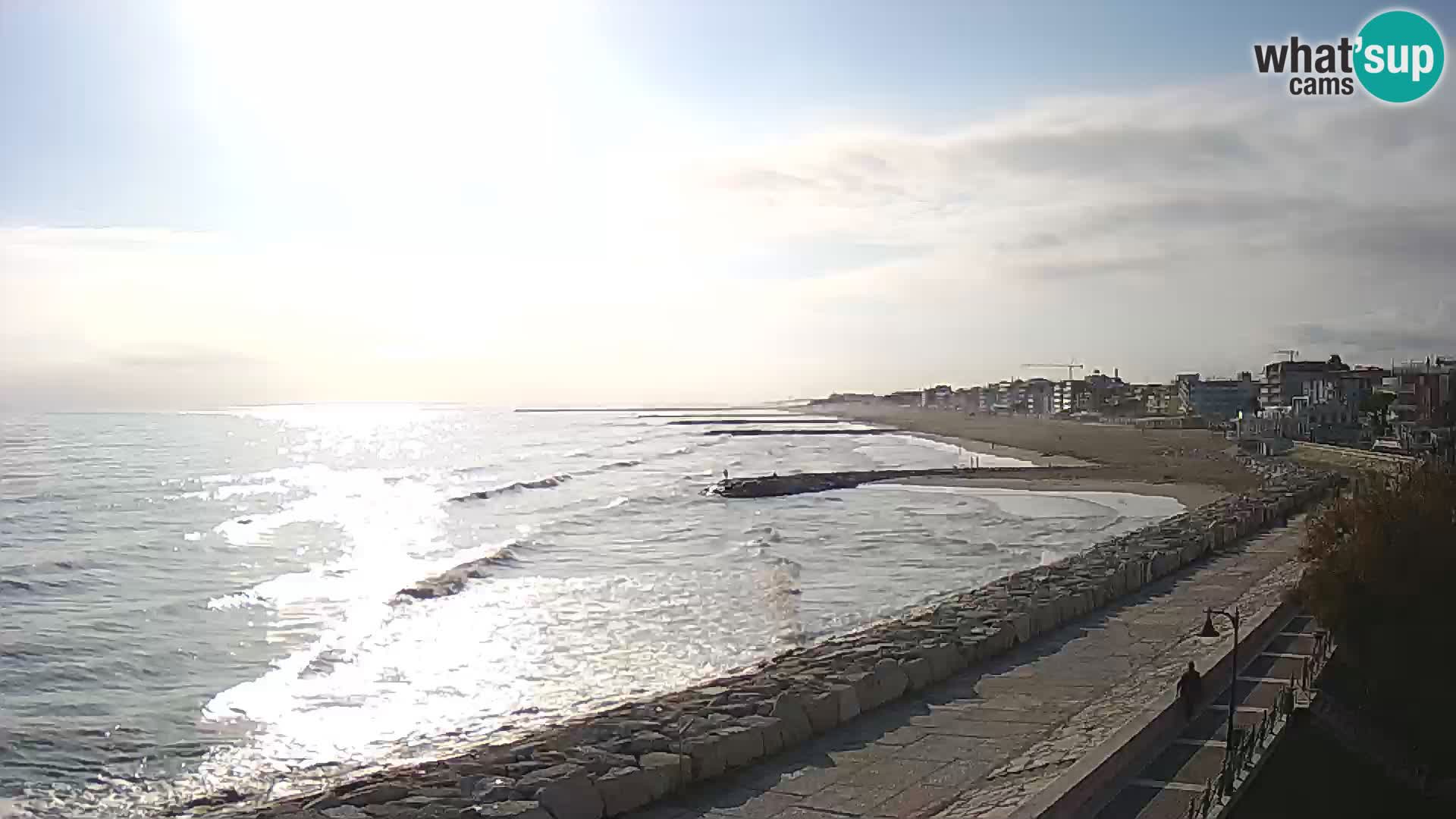 Webcam Caorle Ponente – View from Marinai di Caorle