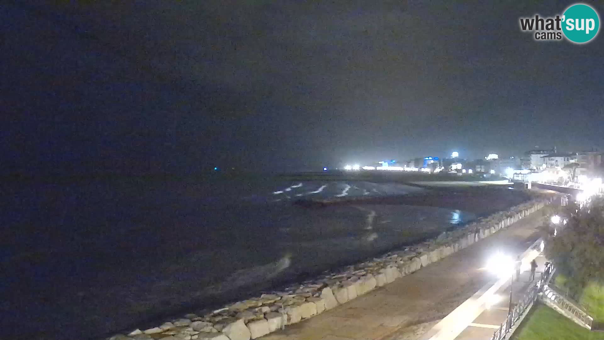 Webcam Caorle Ponente – Blick von Marinai di Caorle