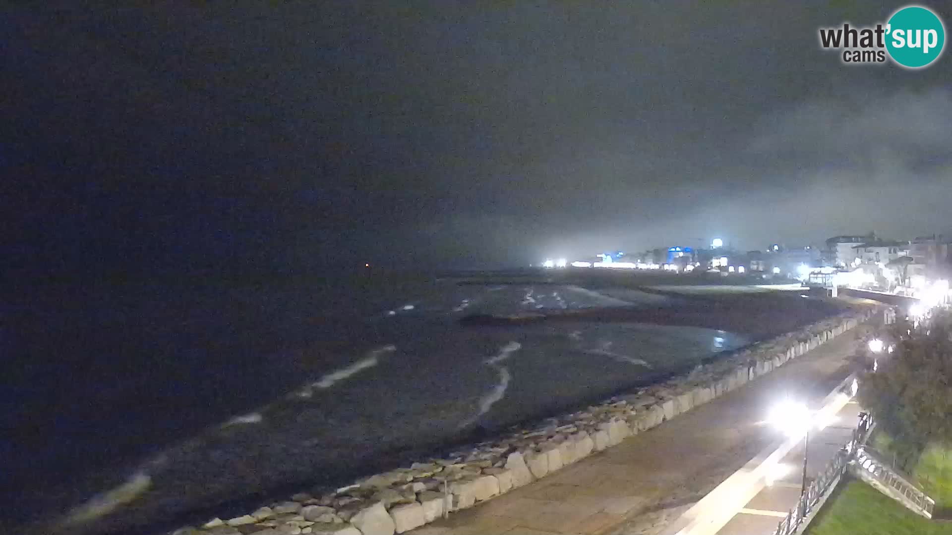 Webcam Caorle Ponente – Blick von Marinai di Caorle