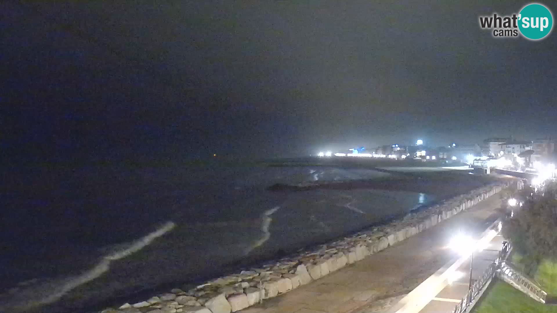Webcam Caorle Ponente – Blick von Marinai di Caorle