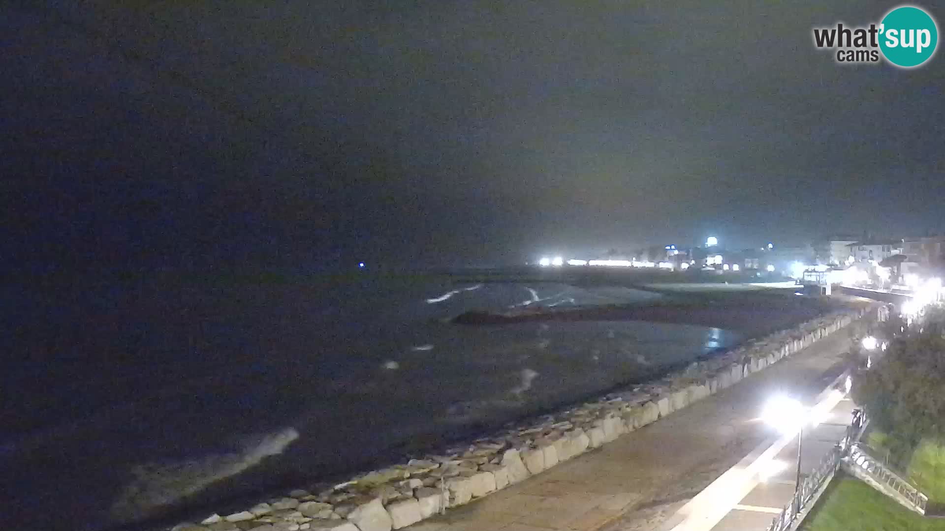 Webcam Caorle Ponente – Blick von Marinai di Caorle