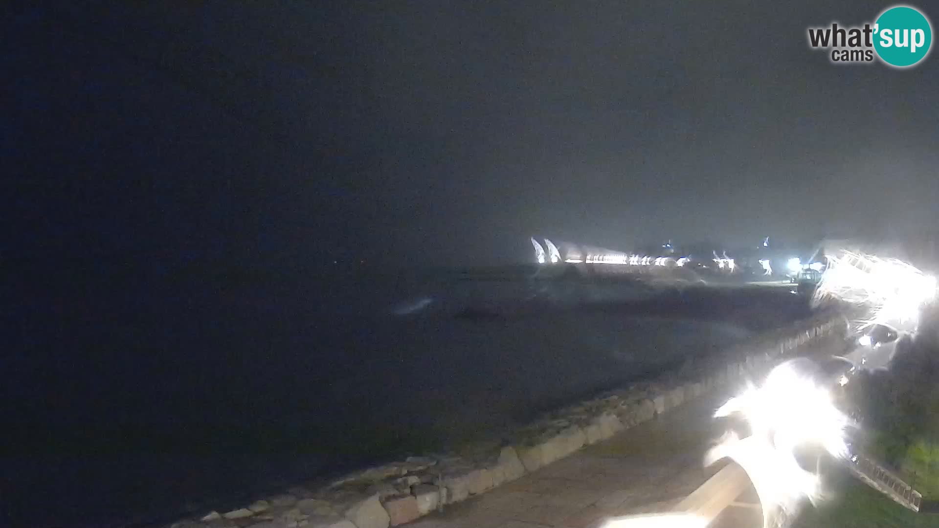 Webcam Caorle Ponente – Blick von Marinai di Caorle