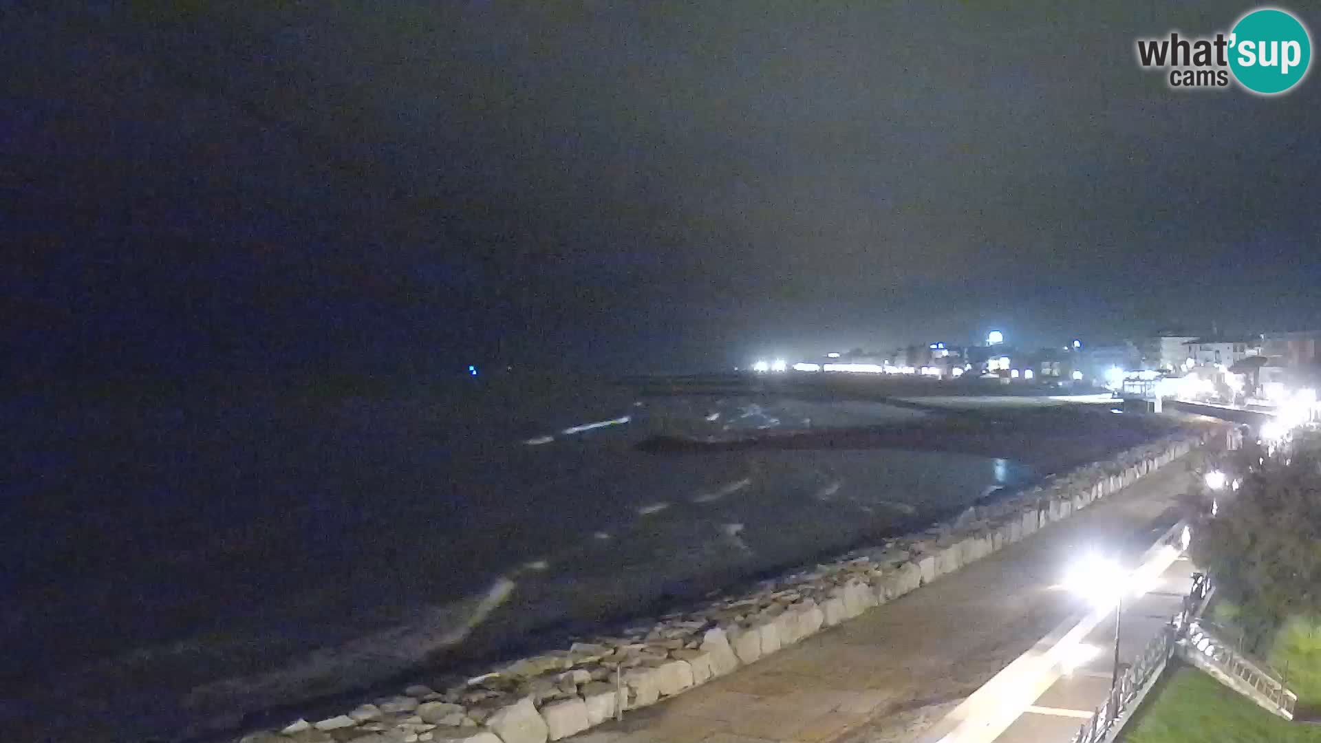 Webcam Caorle Ponente – Blick von Marinai di Caorle