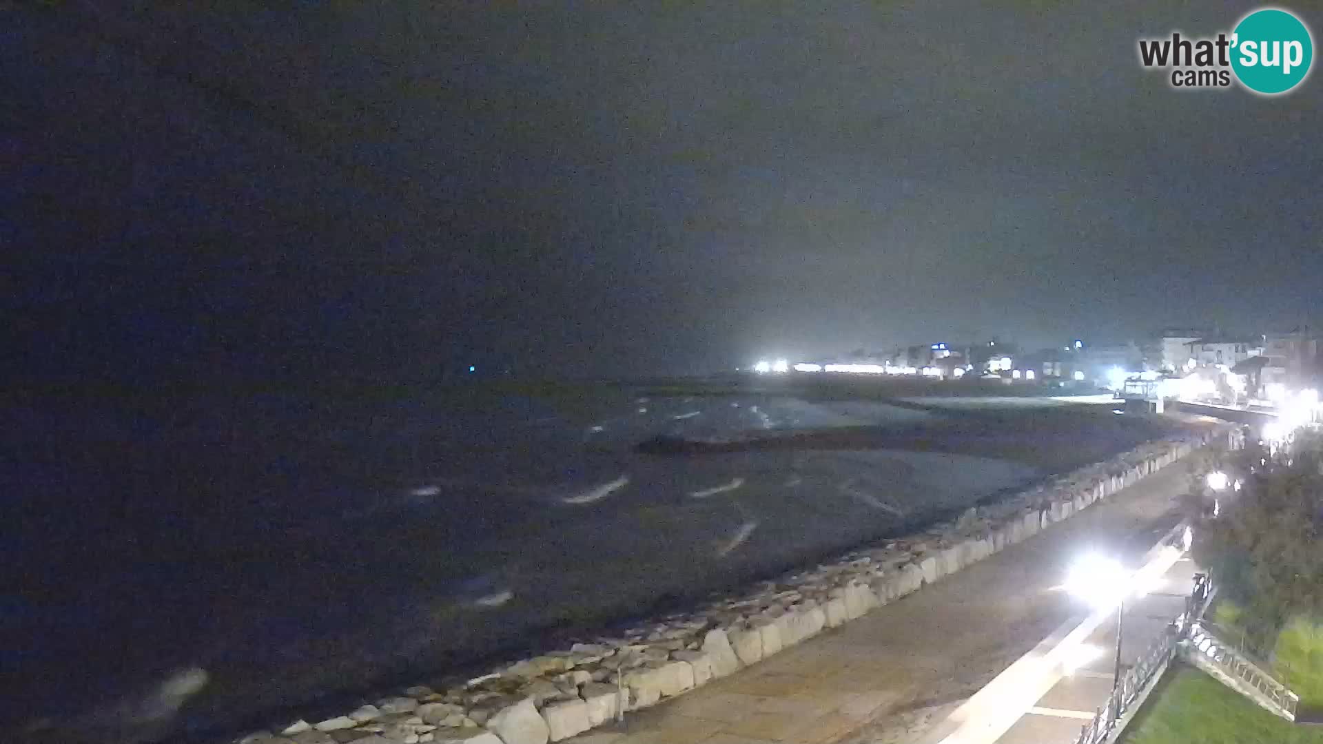 Webcam Caorle Ponente – Blick von Marinai di Caorle