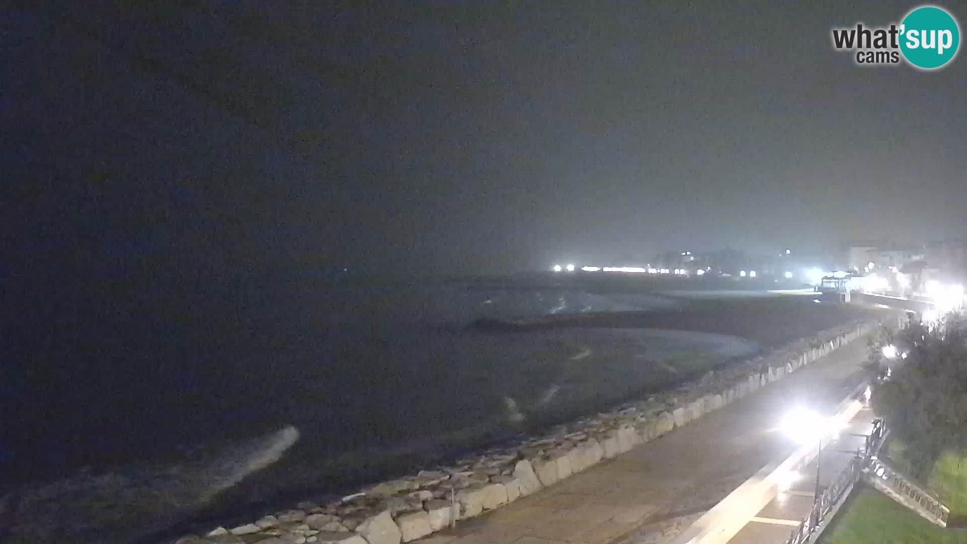 Webcam Caorle Ponente – Vue depuis les Marinai di Caorle